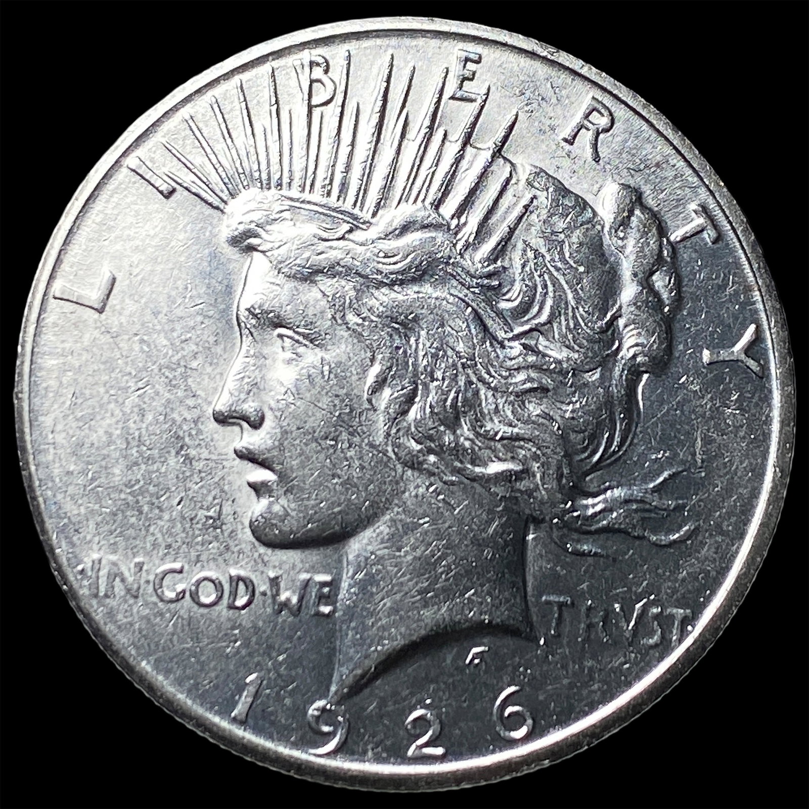 1926 Peace Silver Dollar CLOSELY UNCIRCULATED: 1926 Peace Silver Dollar CLOSELY UNCIRCULATED