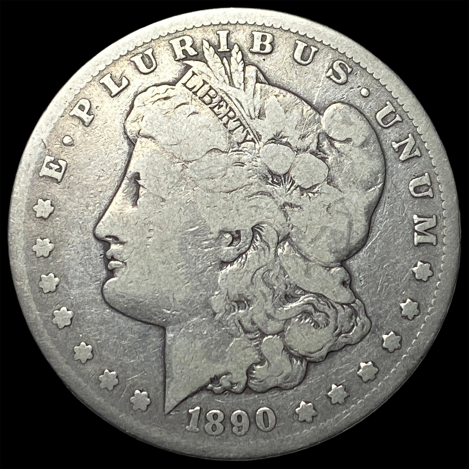 1890-CC Silver Morgan Dollar NICELY CIRCULATED (1 of 2)