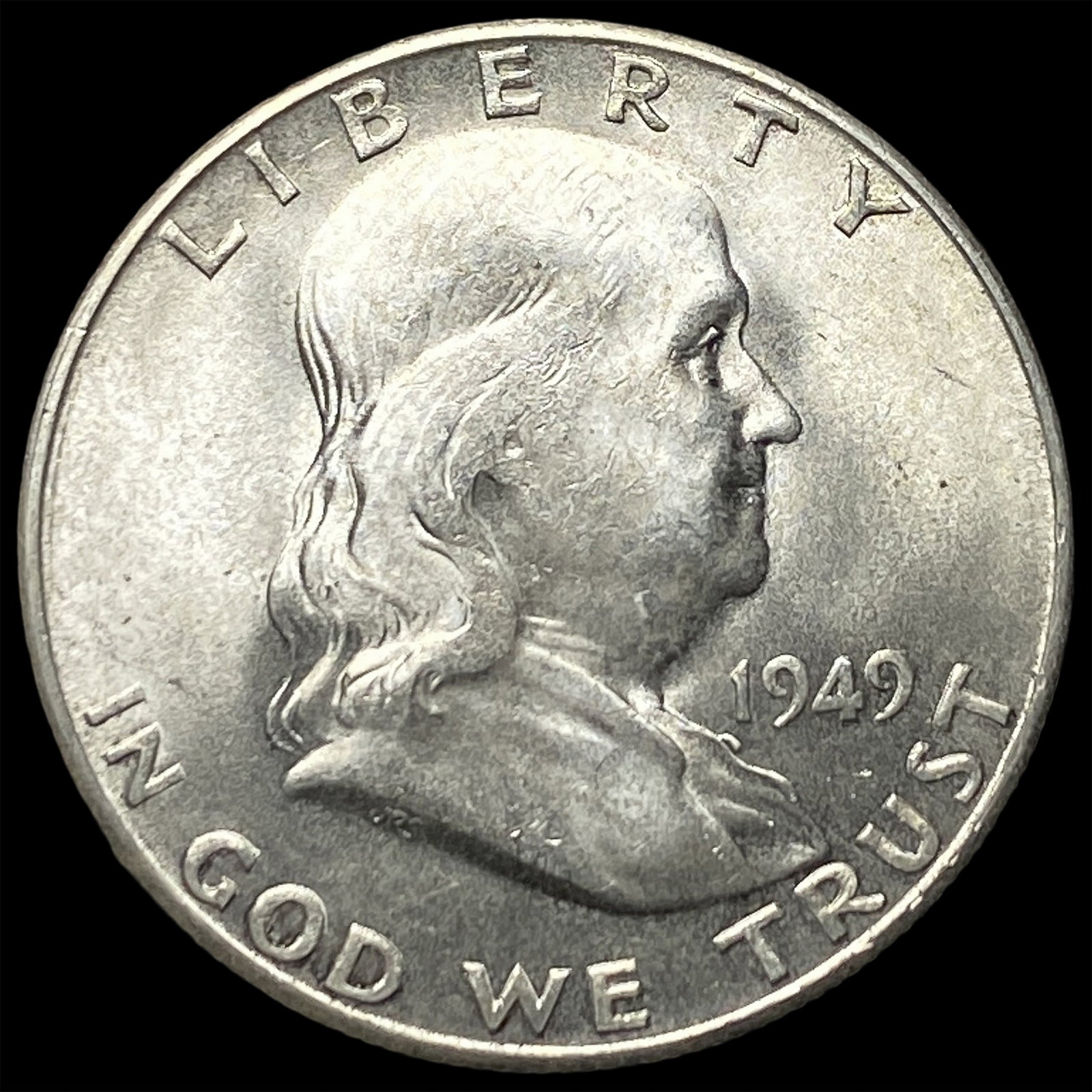 1949-S Silver Half Dollar Franklin CHOICE BU (1 of 2)