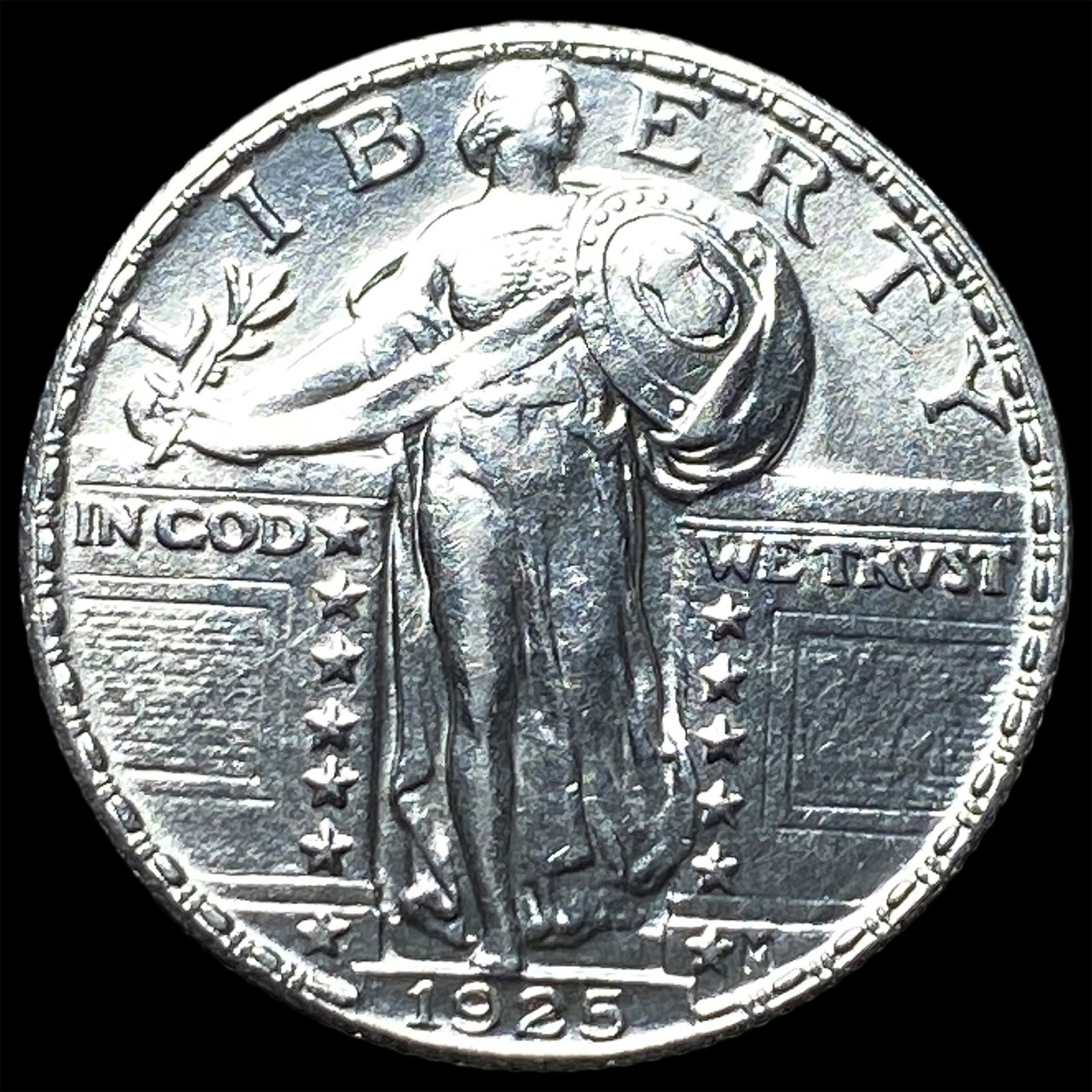 1925 Standing Liberty Silver Quarter UNCIRCULATED (1 of 2)