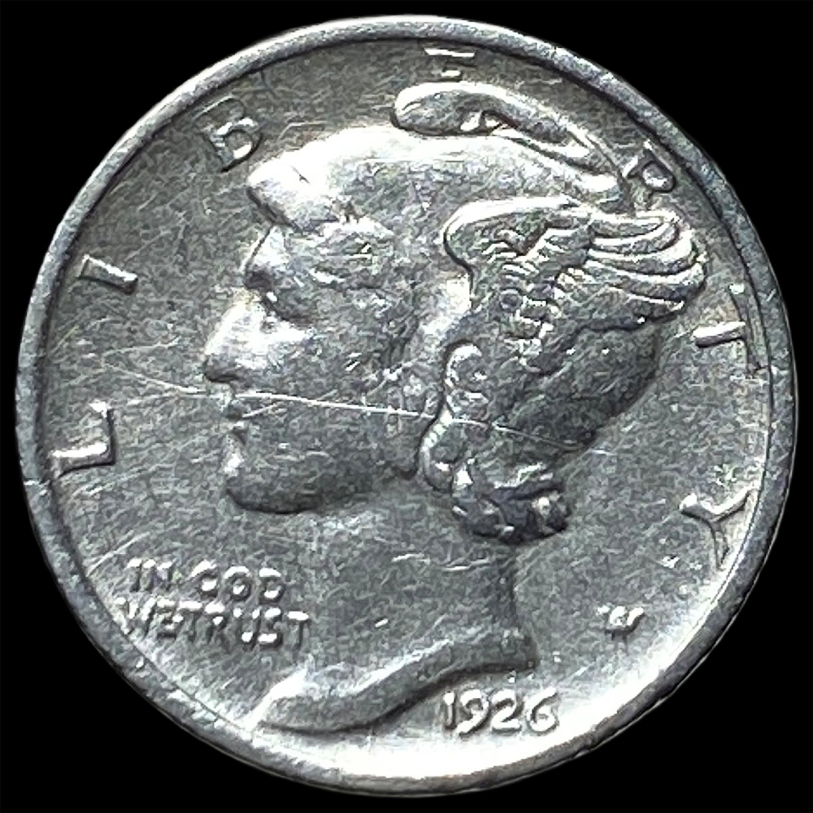 1926 Mercury Dime CLOSELY UNCIRCULATED (1 of 2)
