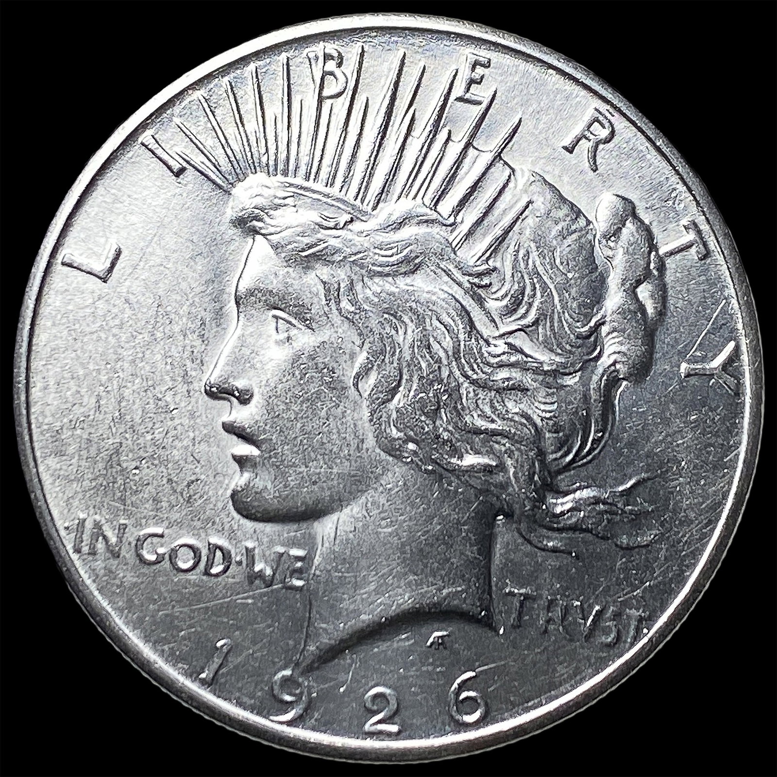1926-S Silver Peace Dollar UNCIRCULATED: 1926-S Silver Peace Dollar UNCIRCULATED