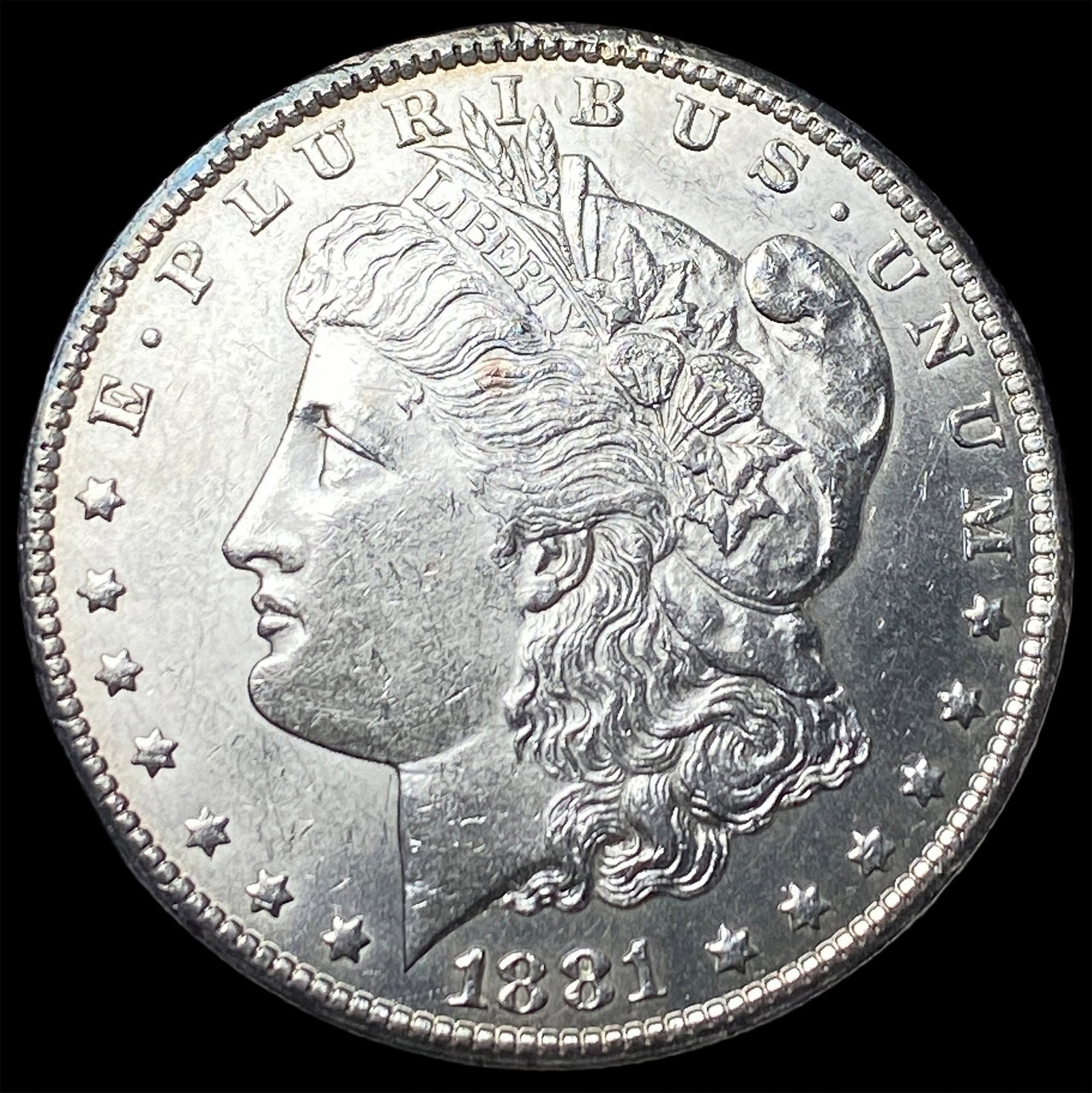 1881-CC Silver Morgan Dollar UNCIRCULATED: 1881-CC Silver Morgan Dollar UNCIRCULATED