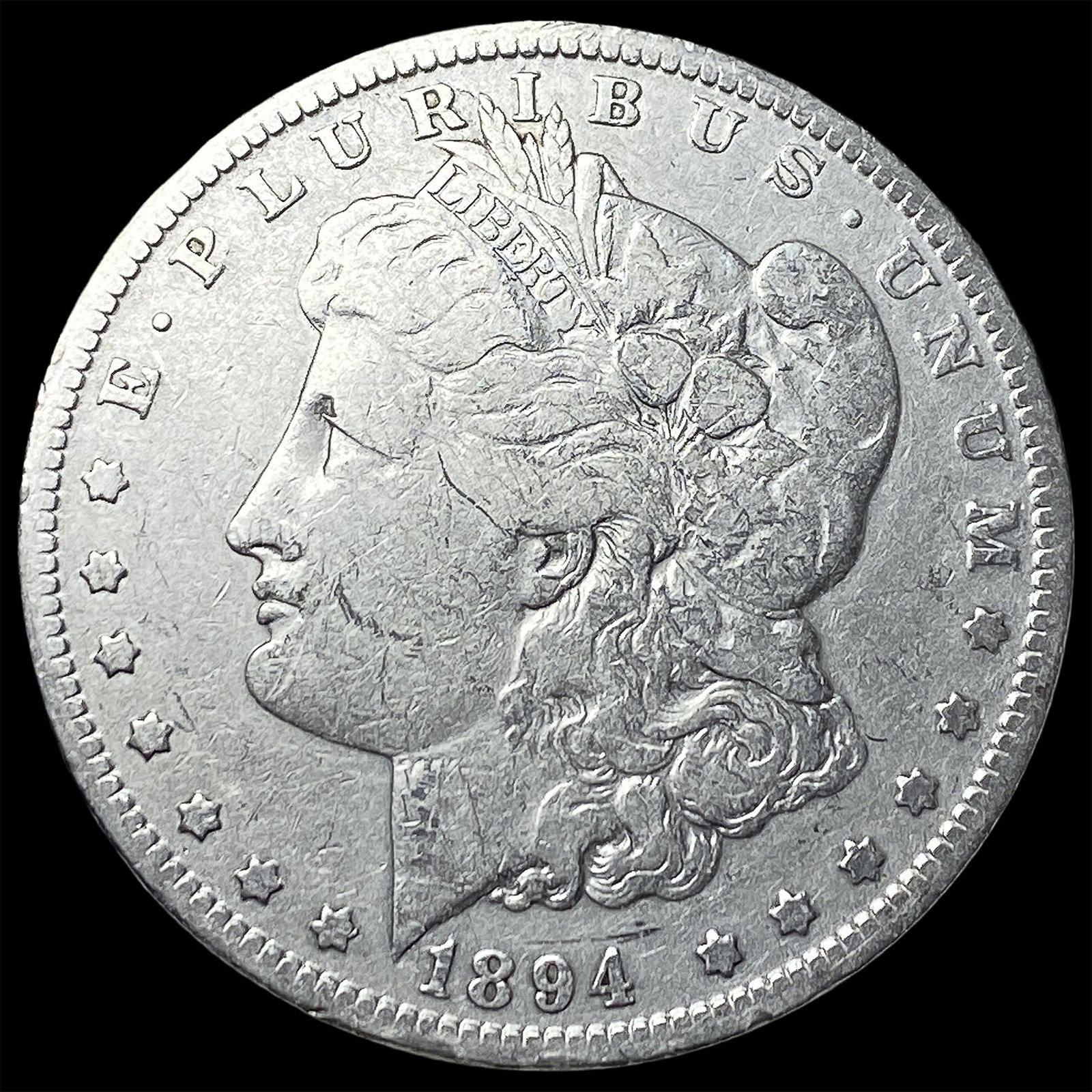 1894-O Silver Morgan Dollar LIGHTLY CIRCULATED (1 of 2)