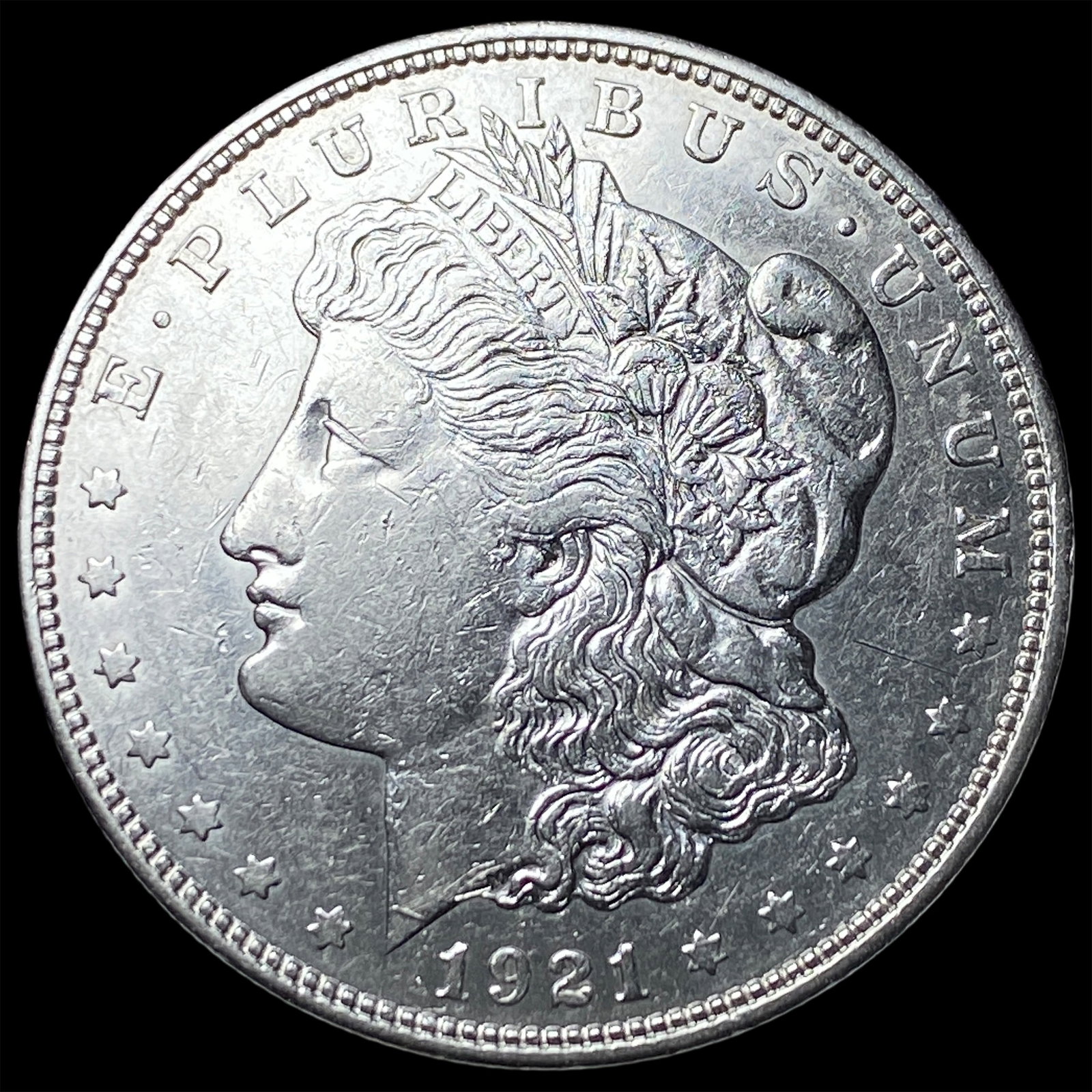 1921 Silver Morgan Dollar UNCIRCULATED: 1921 Silver Morgan Dollar UNCIRCULATED