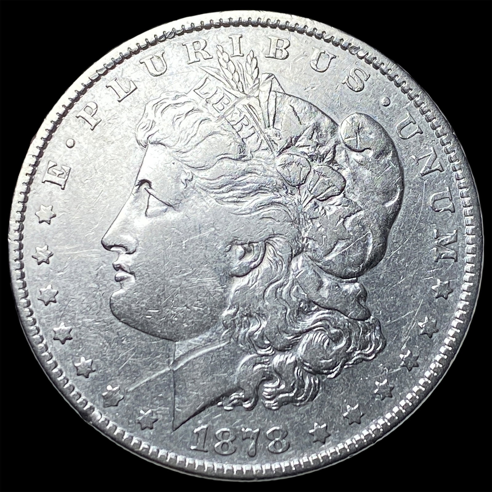 1878 Silver Morgan Dollar LIGHTLY CIRCULATED (1 of 2)