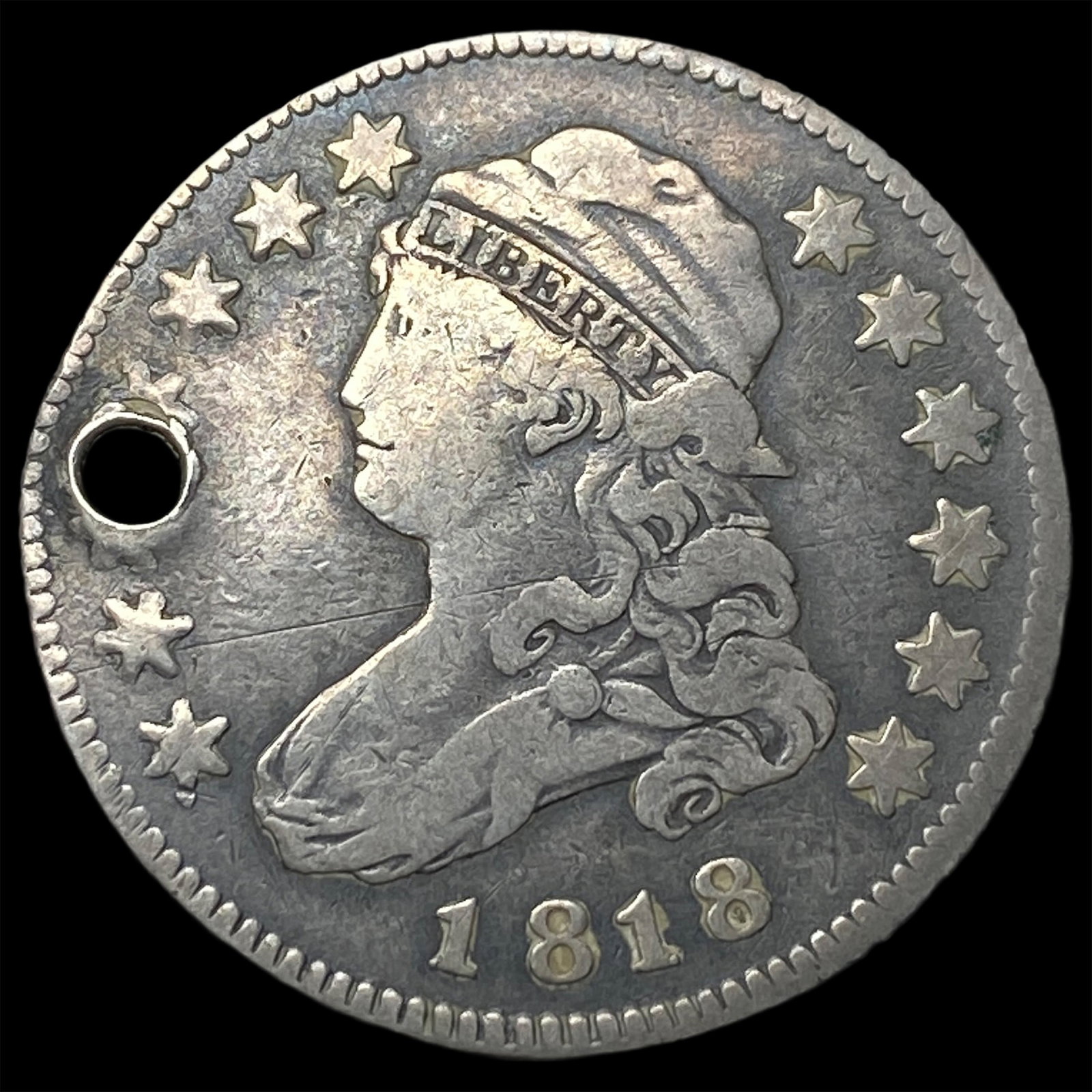 1818 Capped Bust Quarter HIGH GRADE (1 of 2)
