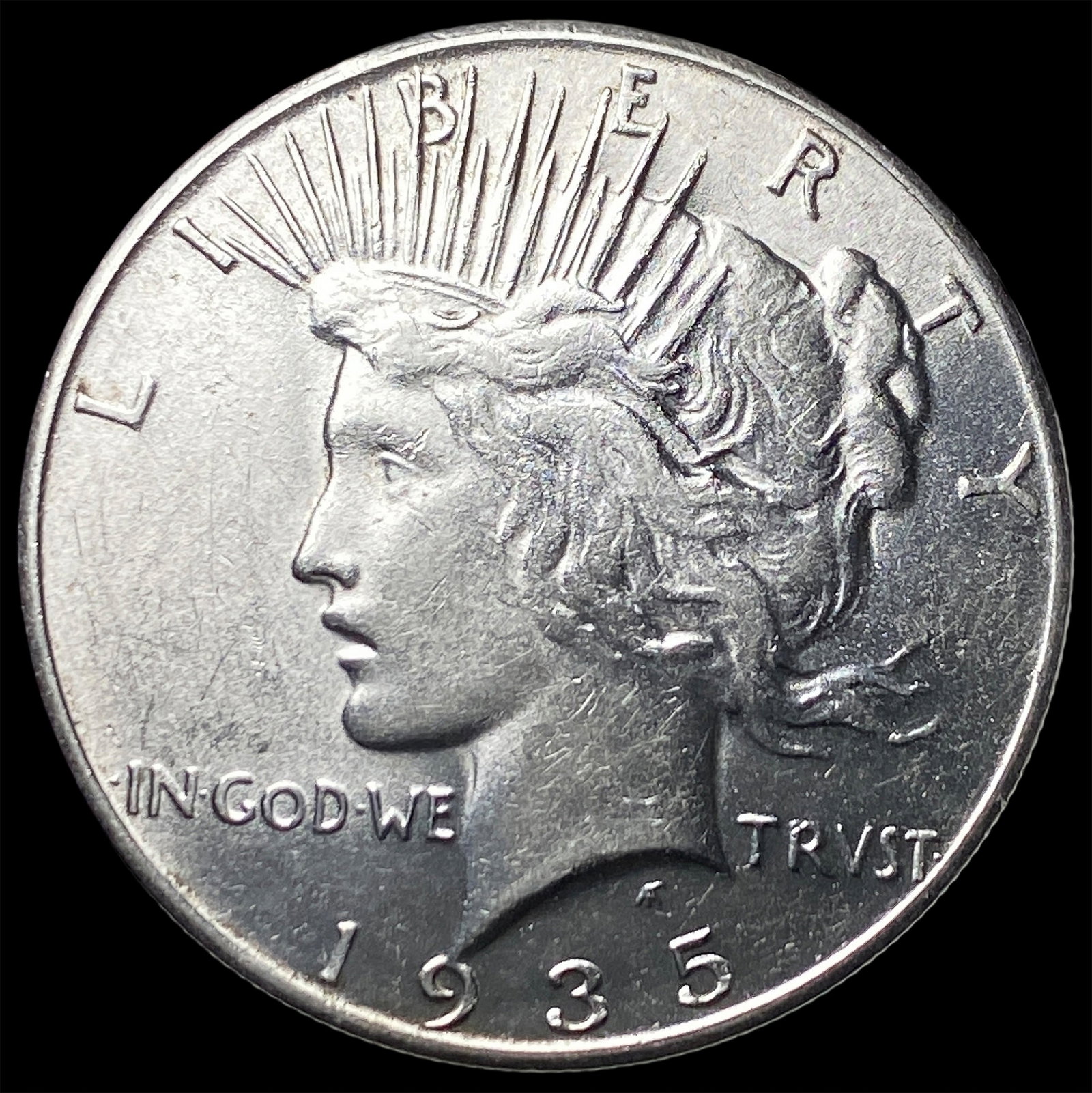 1935 Silver Peace Dollar CHOICE AU: 1935 Silver Peace Dollar CHOICE AU