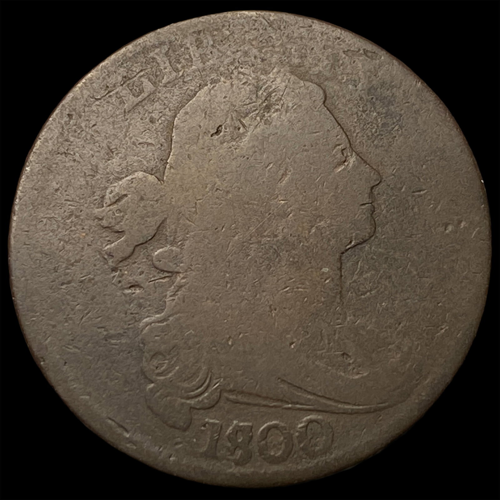 1800 Draped Bust Large Cent NICELY CIRCULATED (1 of 2)