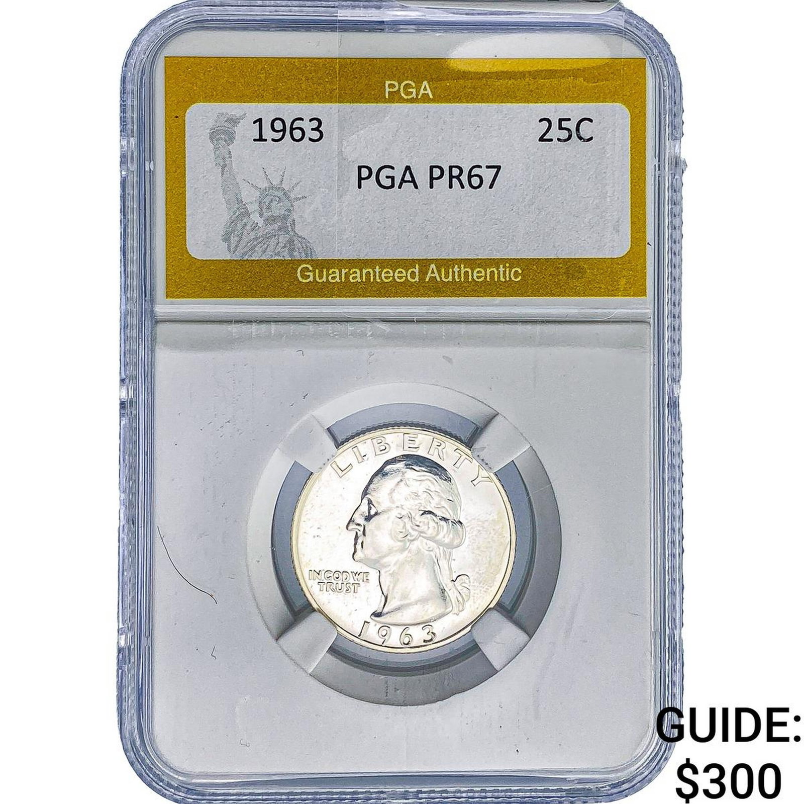 1963 Washington Silver Quarter PGA PR67 (1 of 2)