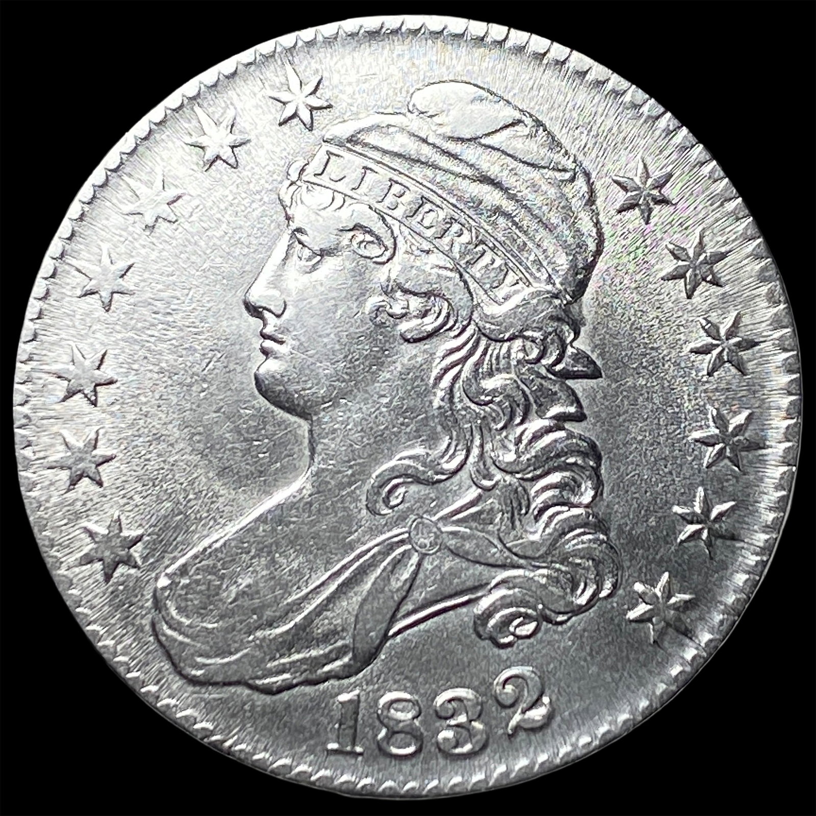 1832 Capped Bust Half Dollar CLOSELY UNCIRCULATED (1 of 2)