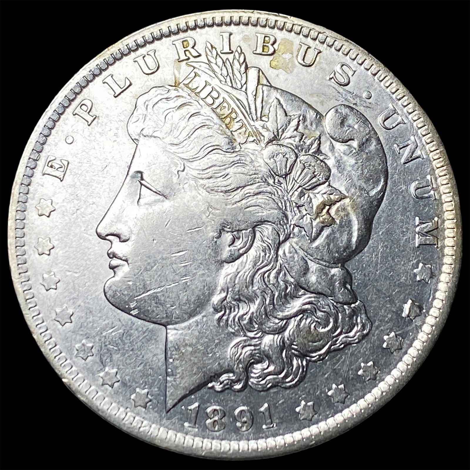 1891-O Silver Morgan Dollar CLOSELY UNCIRCULATED: 1891-O Silver Morgan Dollar CLOSELY UNCIRCULATED