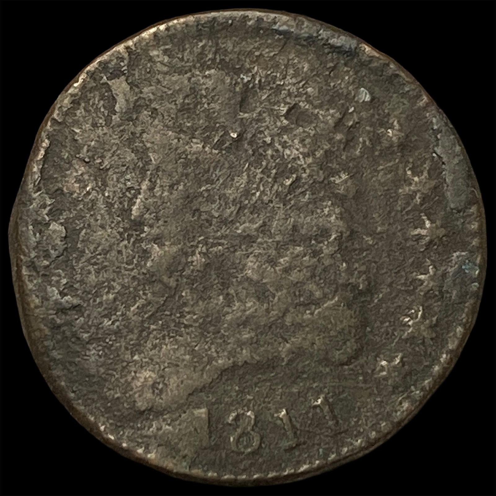 1811 Classic Head Half Cent NICELY CIRCULATED (1 of 2)