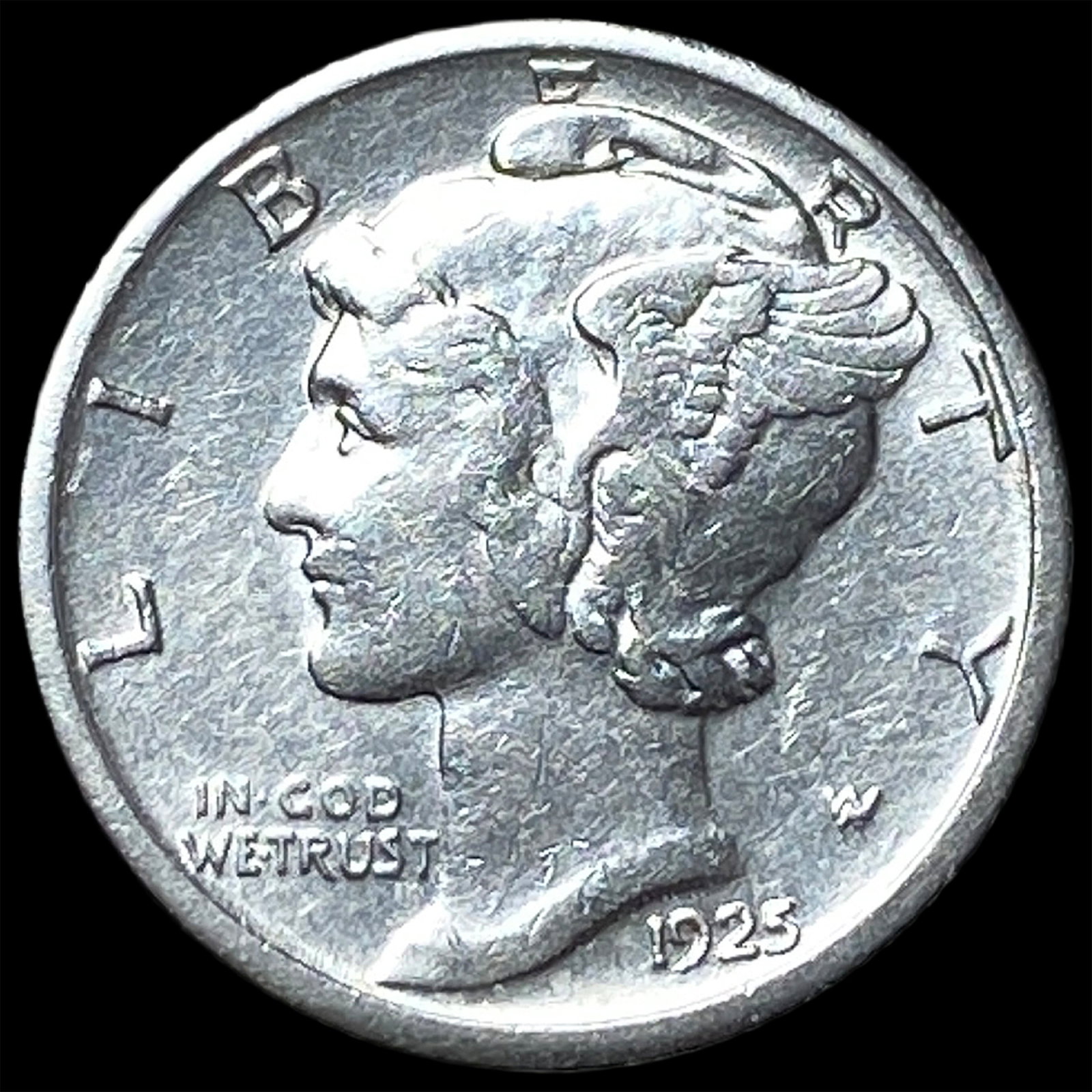 1925 Mercury Dime CLOSELY UNCIRCULATED (1 of 2)