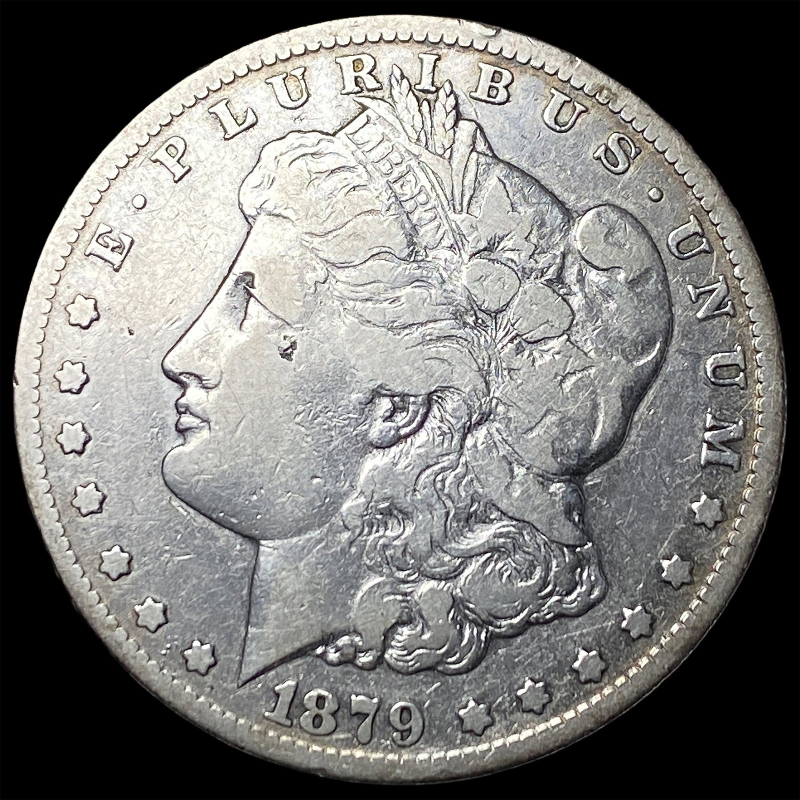 1879-S Silver Morgan Dollar LIGHTLY CIRCULATED (1 of 2)