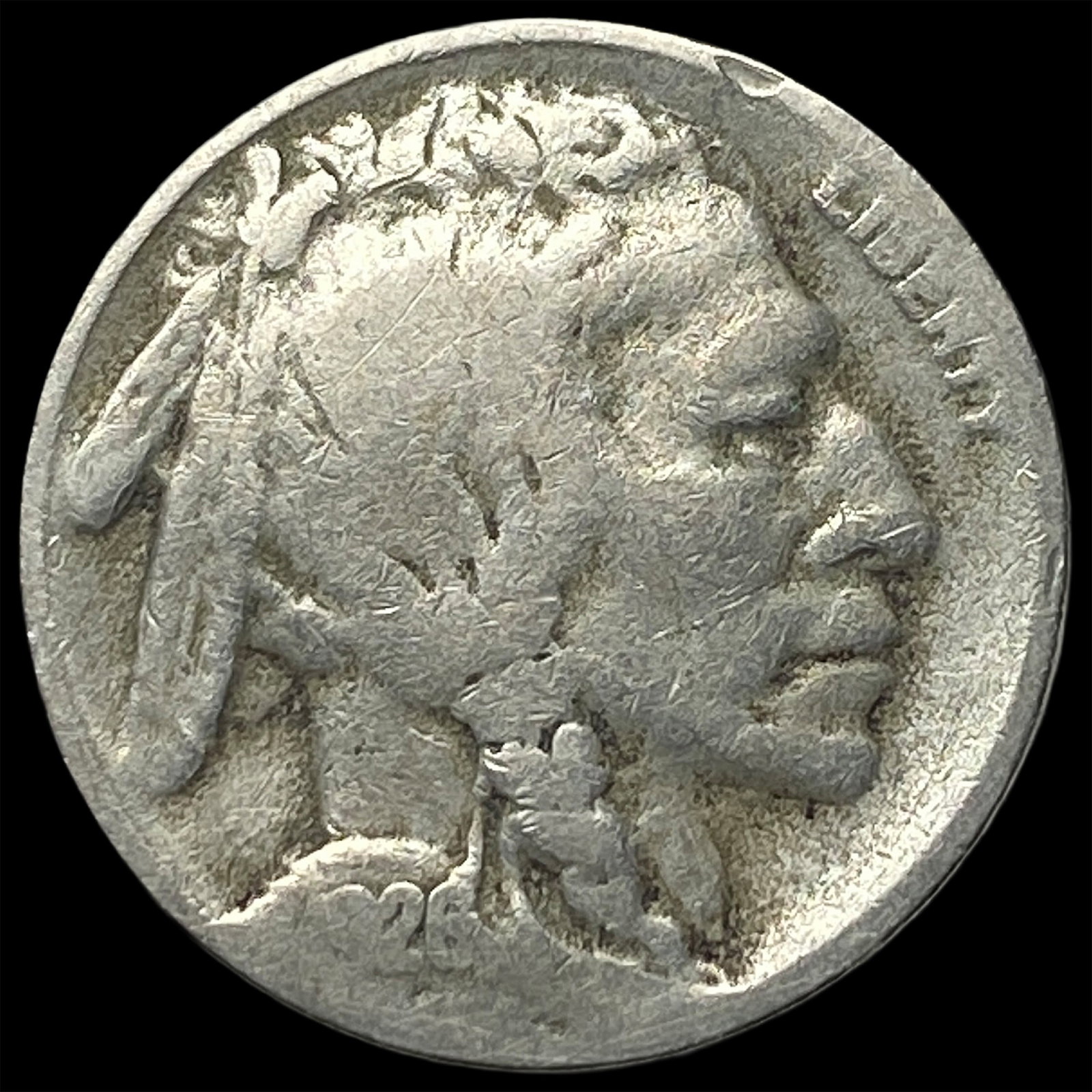 1926-S Buffalo Nickel NICELY CIRCULATED (1 of 2)