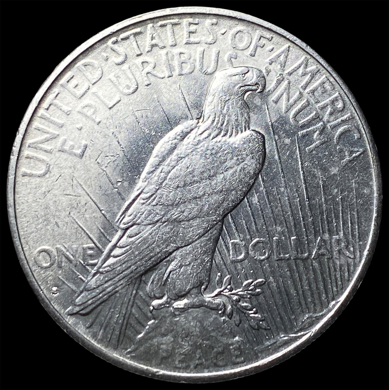 1927 Silver Peace Dollar CHOICE AU - 2