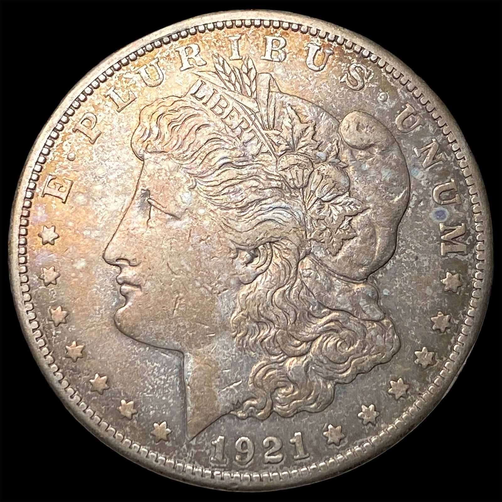 1921-S Silver Morgan Dollar NEARLY UNCIRCULATED: 1921-S Silver Morgan Dollar NEARLY UNCIRCULATED