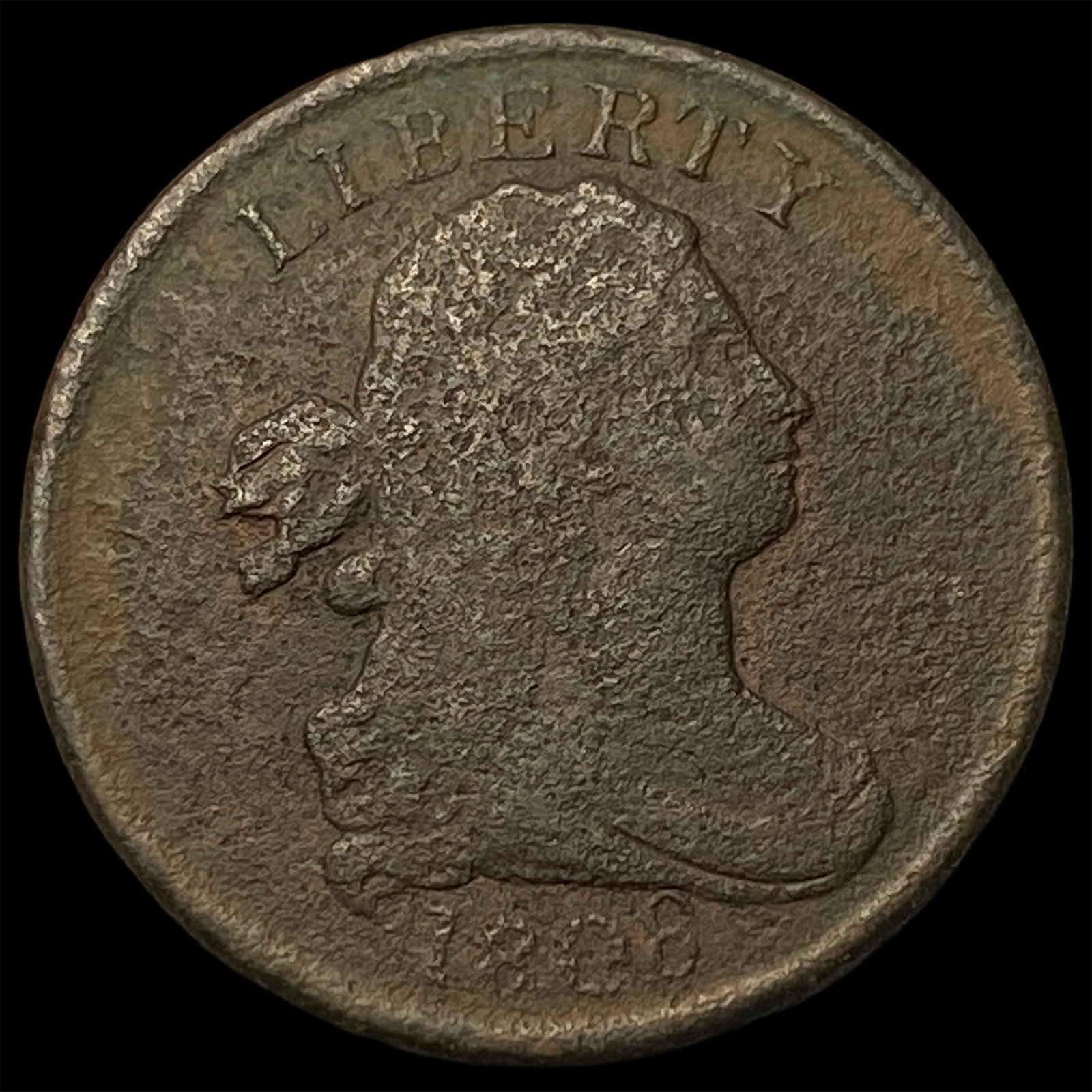 1808 Classic Head Half Cent LIGHTLY CIRCULATED (1 of 2)