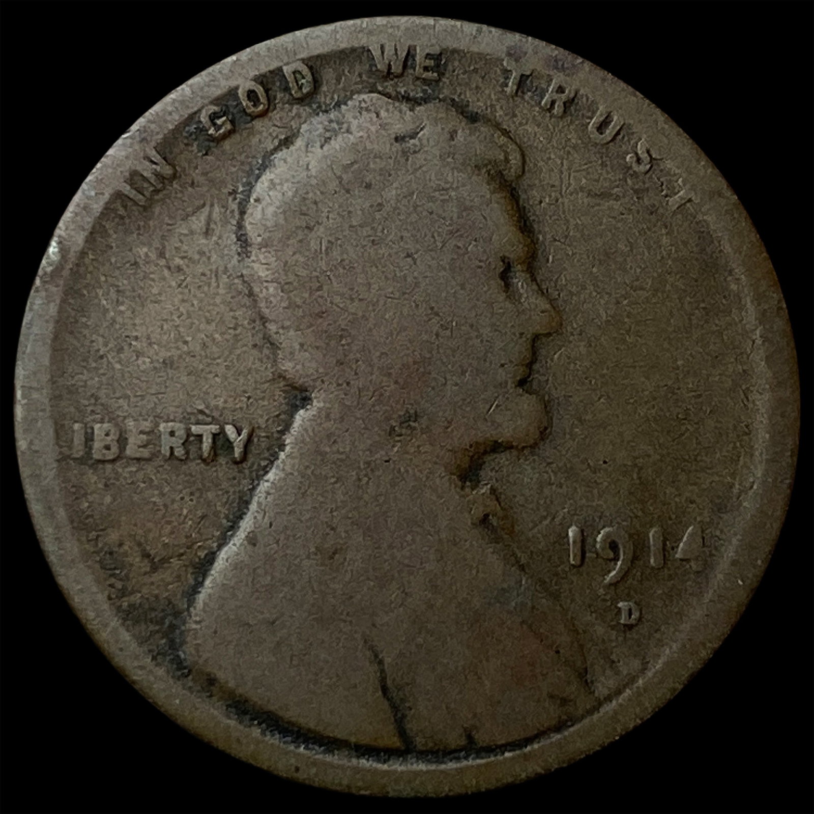 1914-D Lincoln Wheat Cent NICELY CIRCULATED (1 of 2)