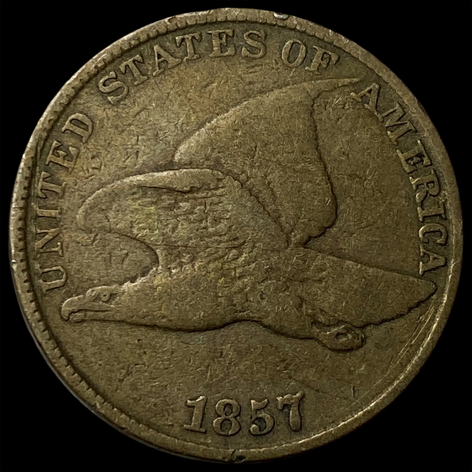 1857 Flying Eagle Cent LIGHTLY CIRCULATED (1 of 2)