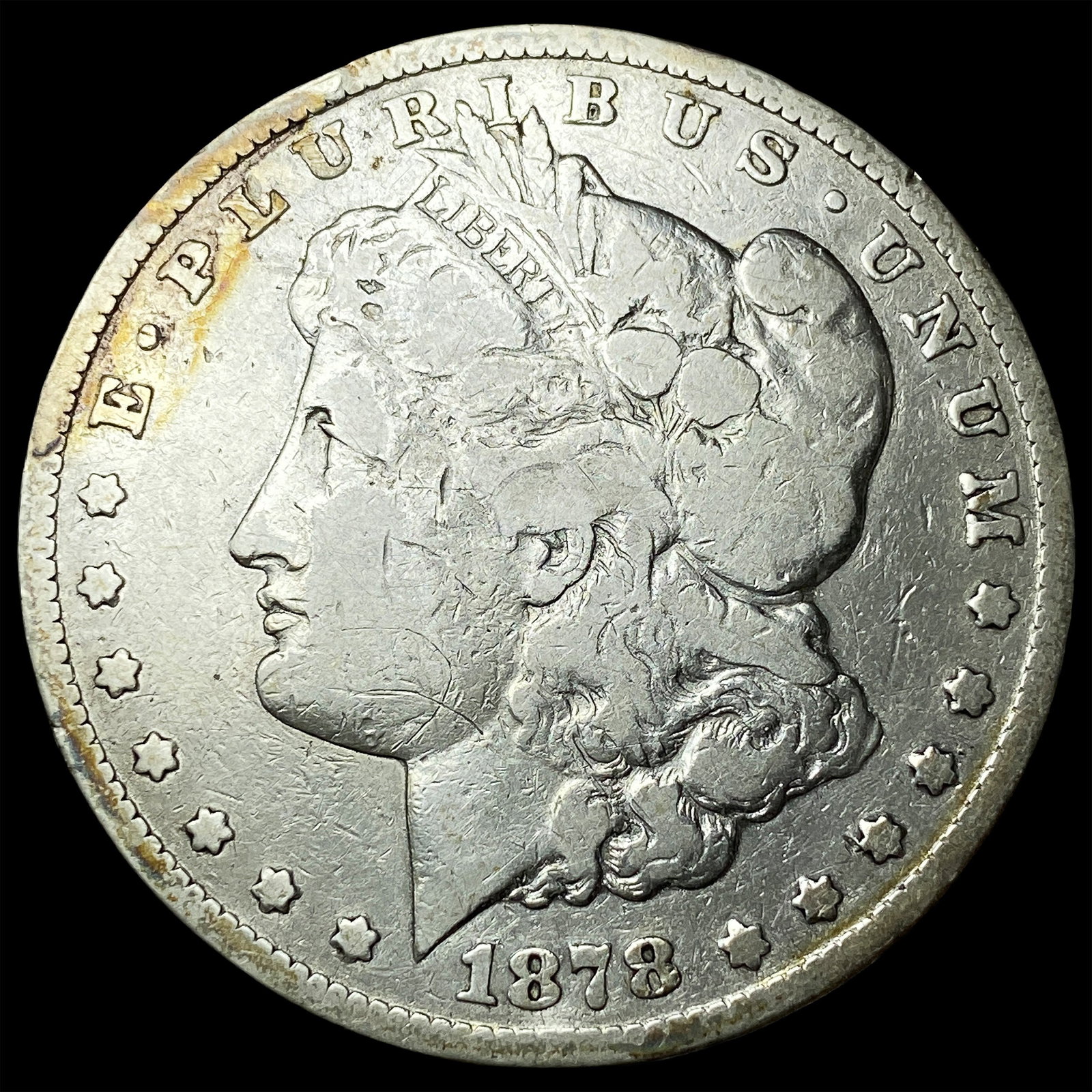 1878-CC Silver Morgan Dollar LIGHTLY CIRCULATED (1 of 2)