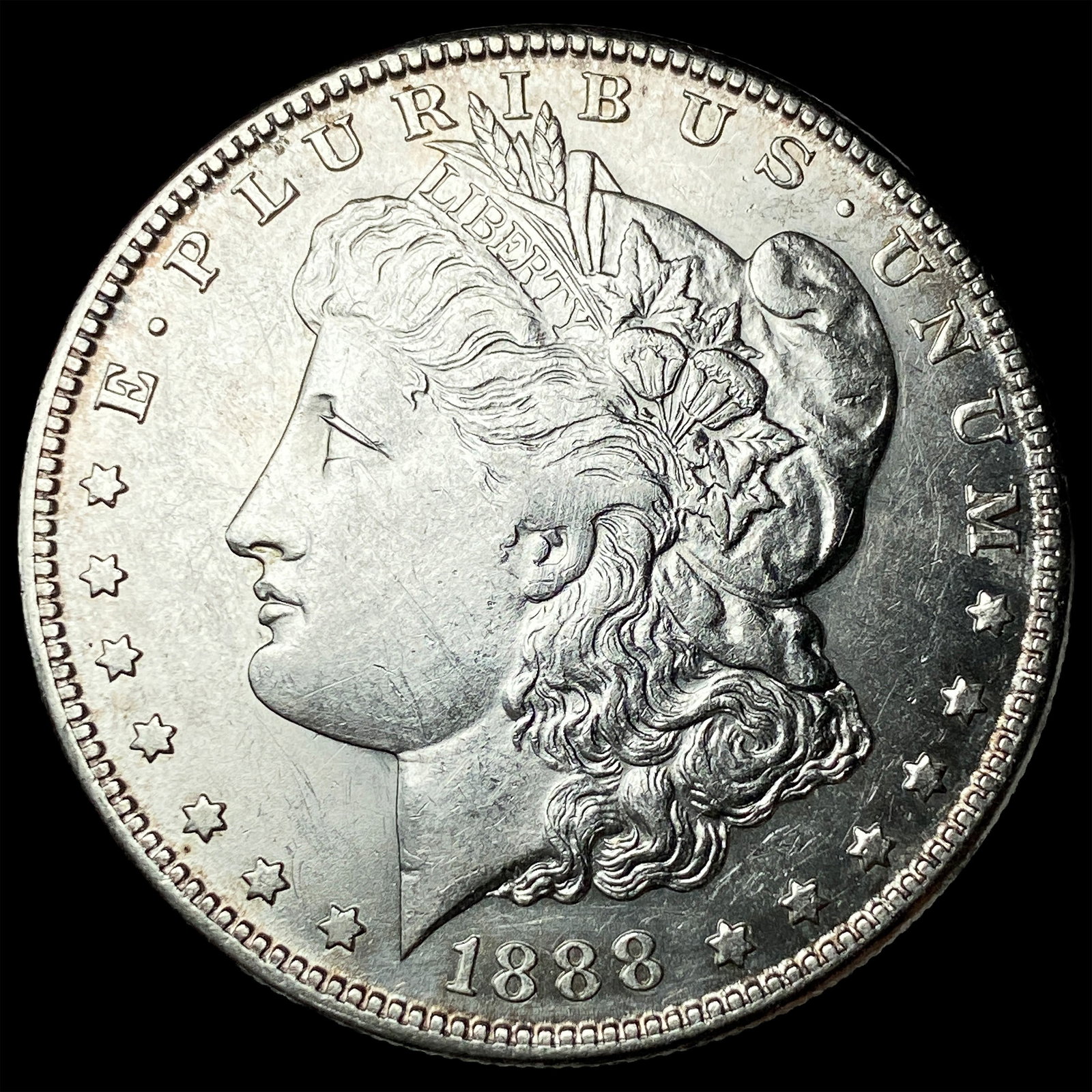 1888-S Silver Morgan Dollar CLOSELY UNCIRCULATED: 1888-S Silver Morgan Dollar CLOSELY UNCIRCULATED