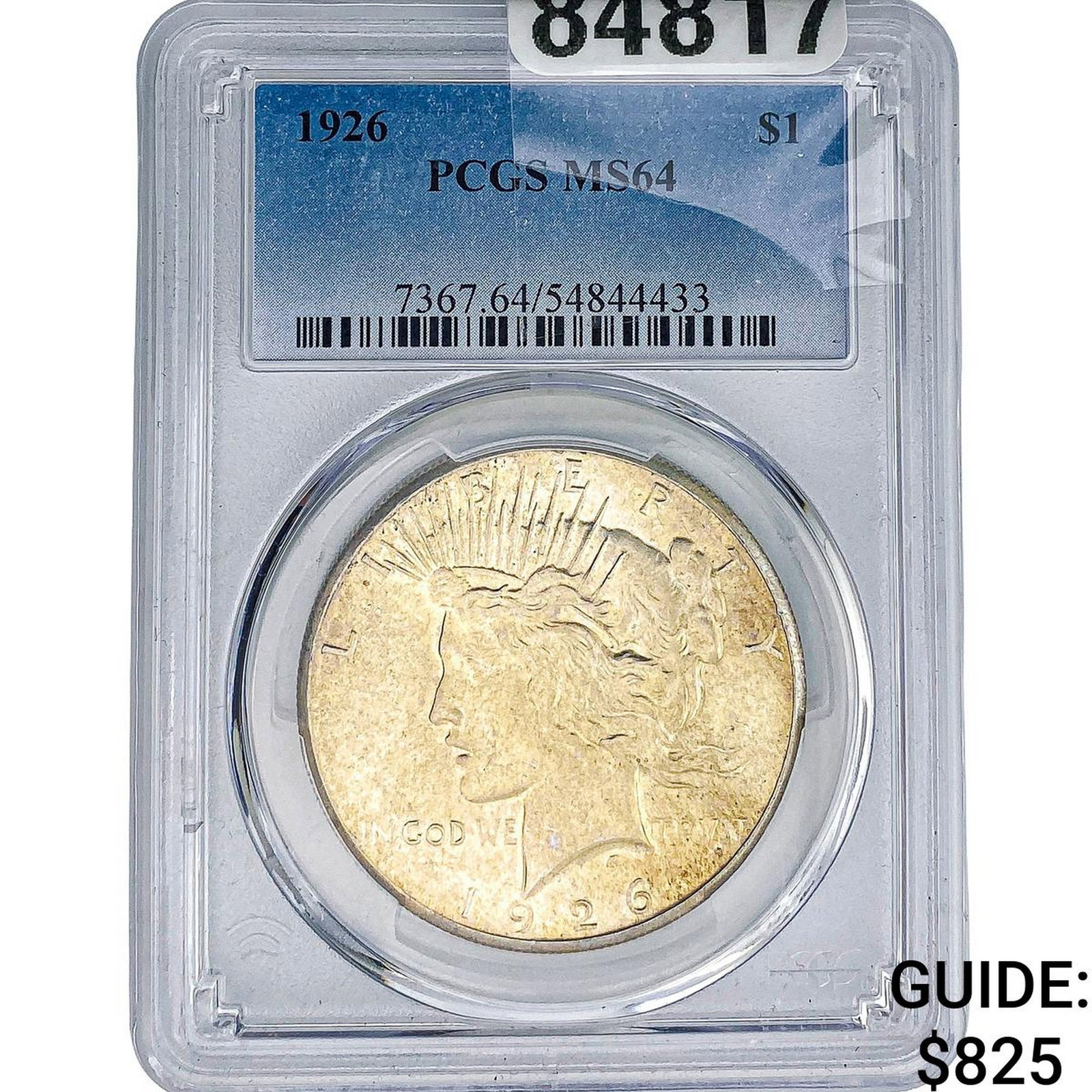 1926 Silver Peace Dollar PCGS MS64 (1 of 2)