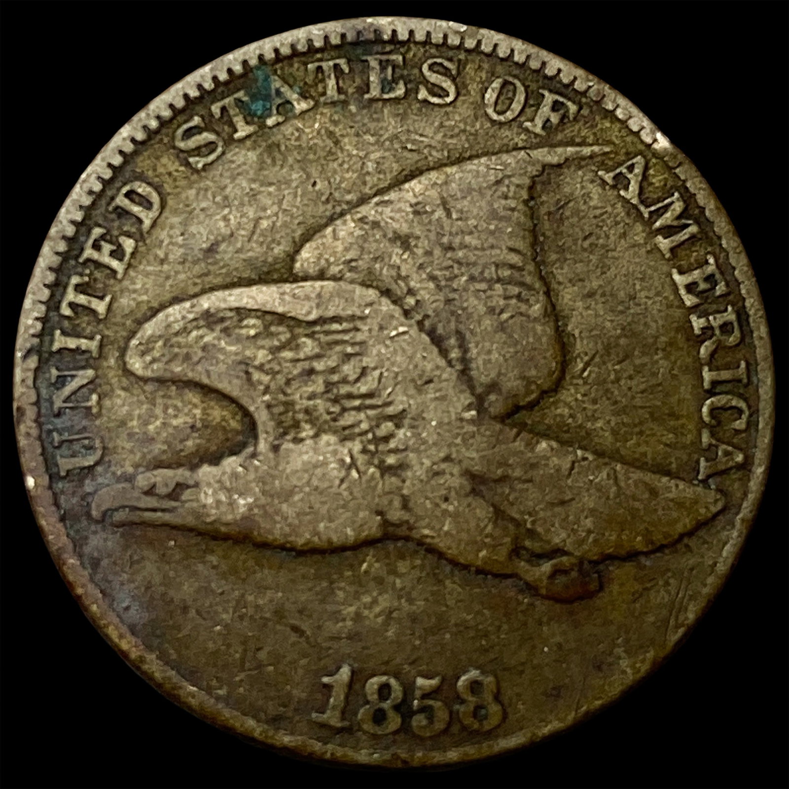 1858 Flying Eagle Cent LIGHTLY CIRCULATED (1 of 2)