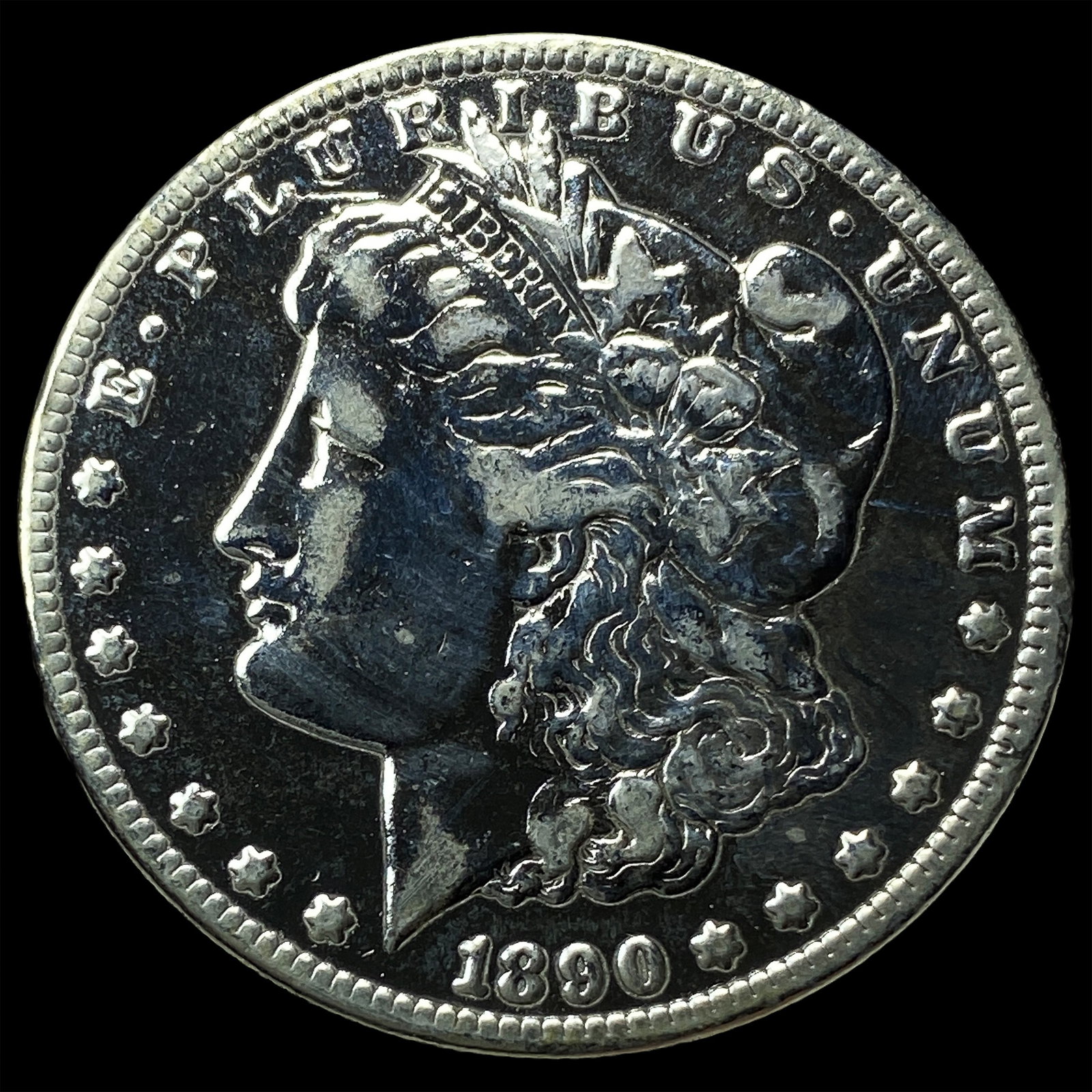 1890 Silver Morgan Dollar NICELY CIRCULATED (1 of 2)
