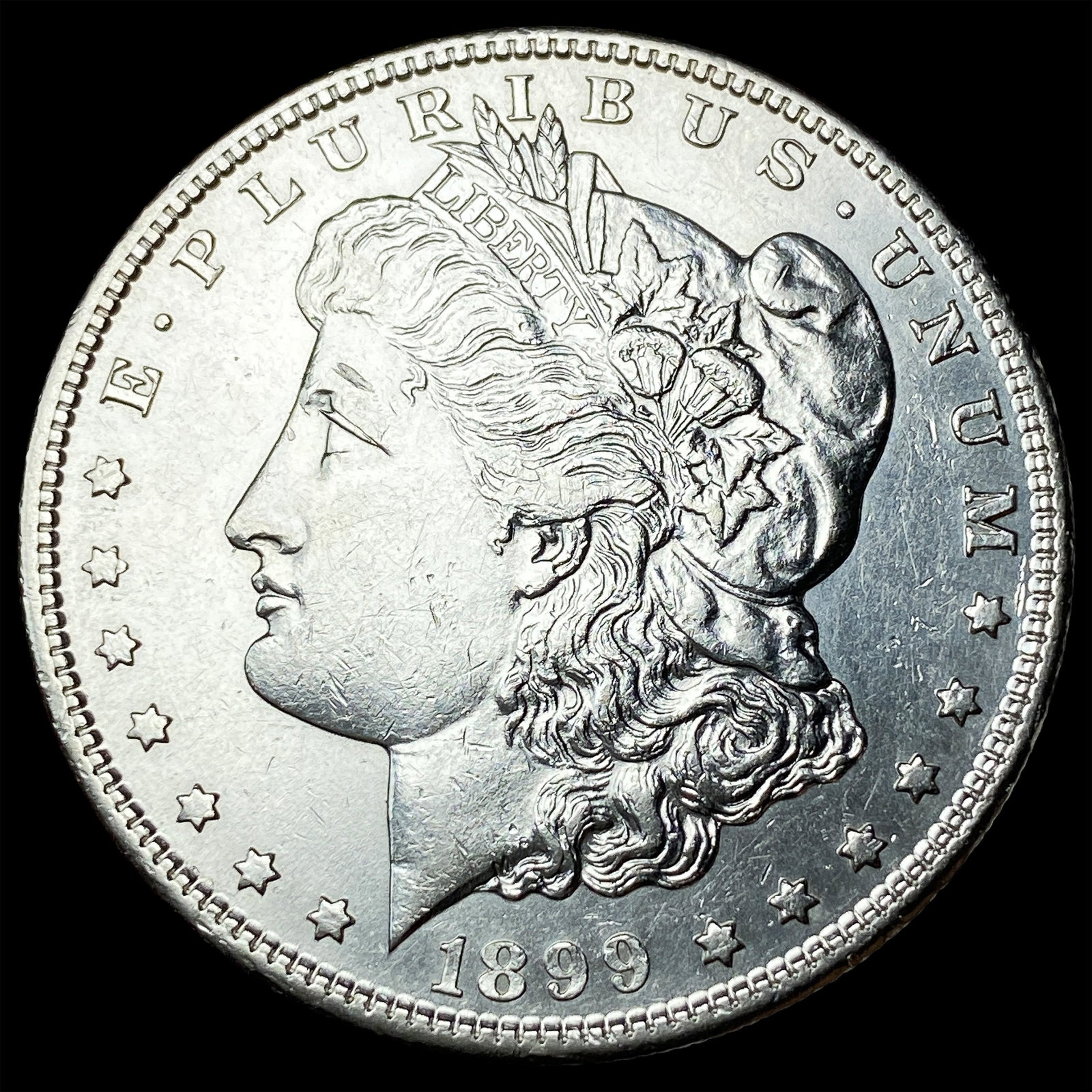 1899-S Silver Morgan Dollar CLOSELY UNCIRCULATED: 1899-S Silver Morgan Dollar CLOSELY UNCIRCULATED