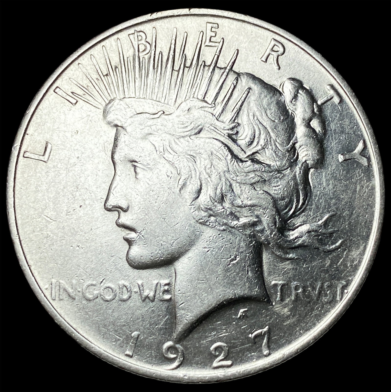 1927 Peace Silver Dollar UNCIRCULATED (1 of 2)