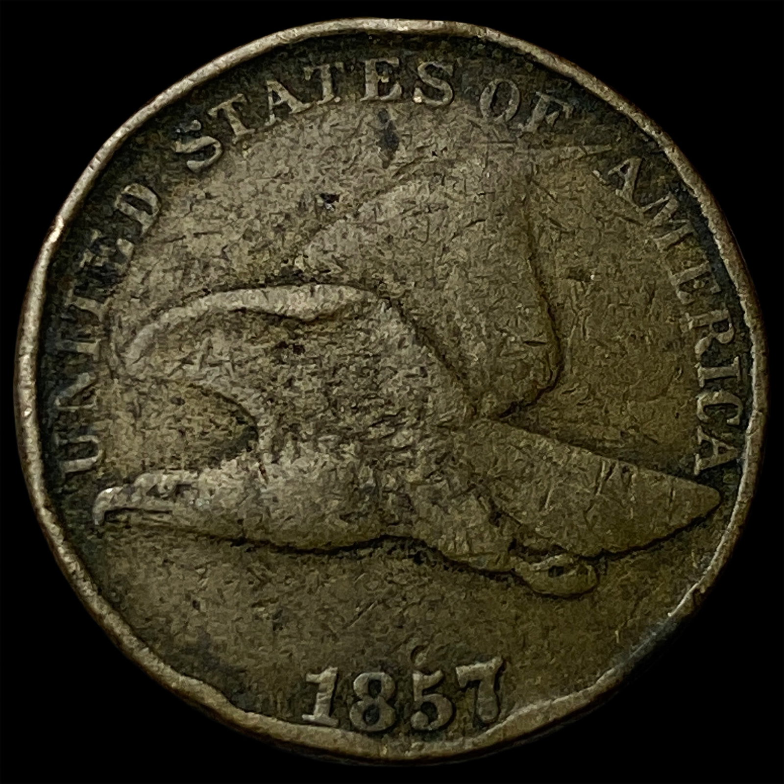 1857 Flying Eagle Cent LIGHTLY CIRCULATED (1 of 2)