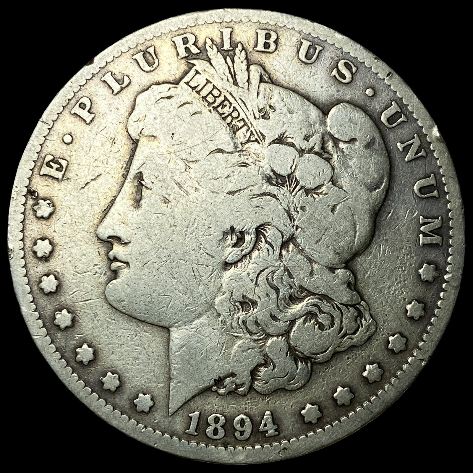 1894 Silver Morgan Dollar NICELY CIRCULATED (1 of 2)