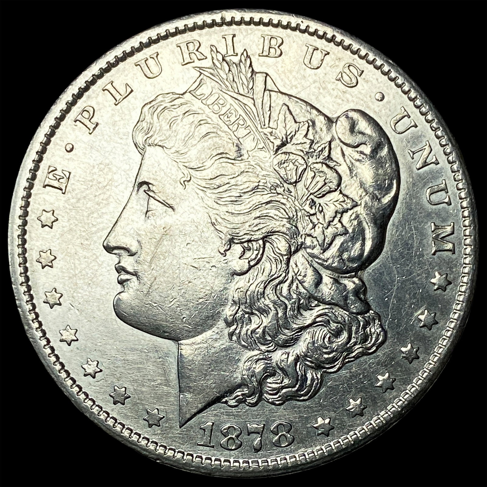 1878-CC Silver Morgan Dollar CLOSELY UNCIRCULATED (1 of 2)