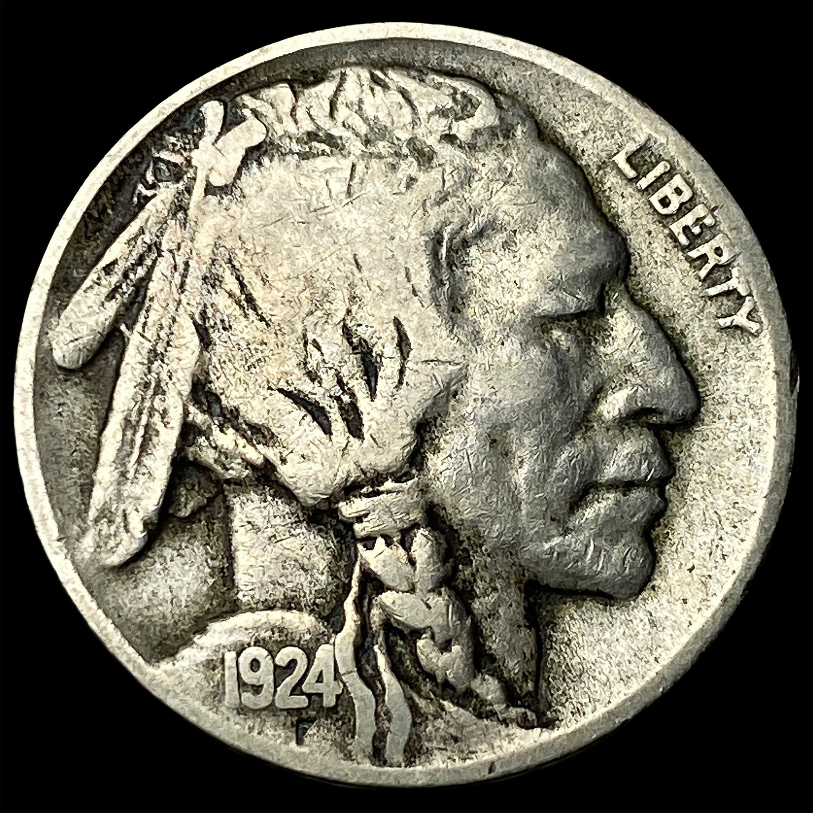 1924-D Buffalo Nickel LIGHTLY CIRCULATED (1 of 2)