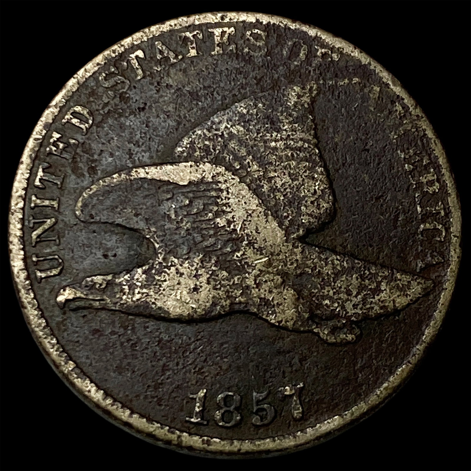 1857 Flying Eagle Cent HIGH GRADE (1 of 2)