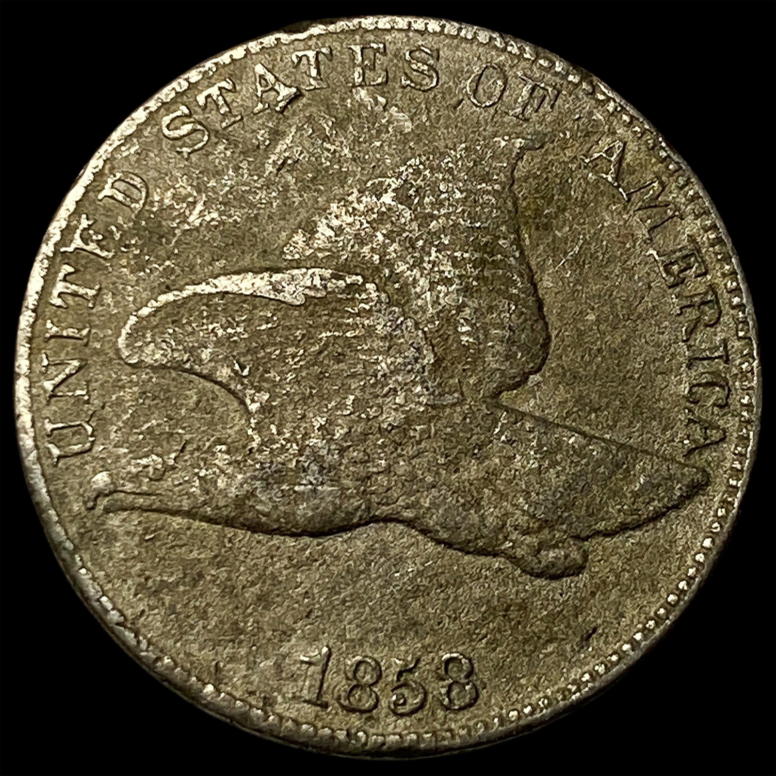 1858 Flying Eagle Cent HIGH GRADE (1 of 2)