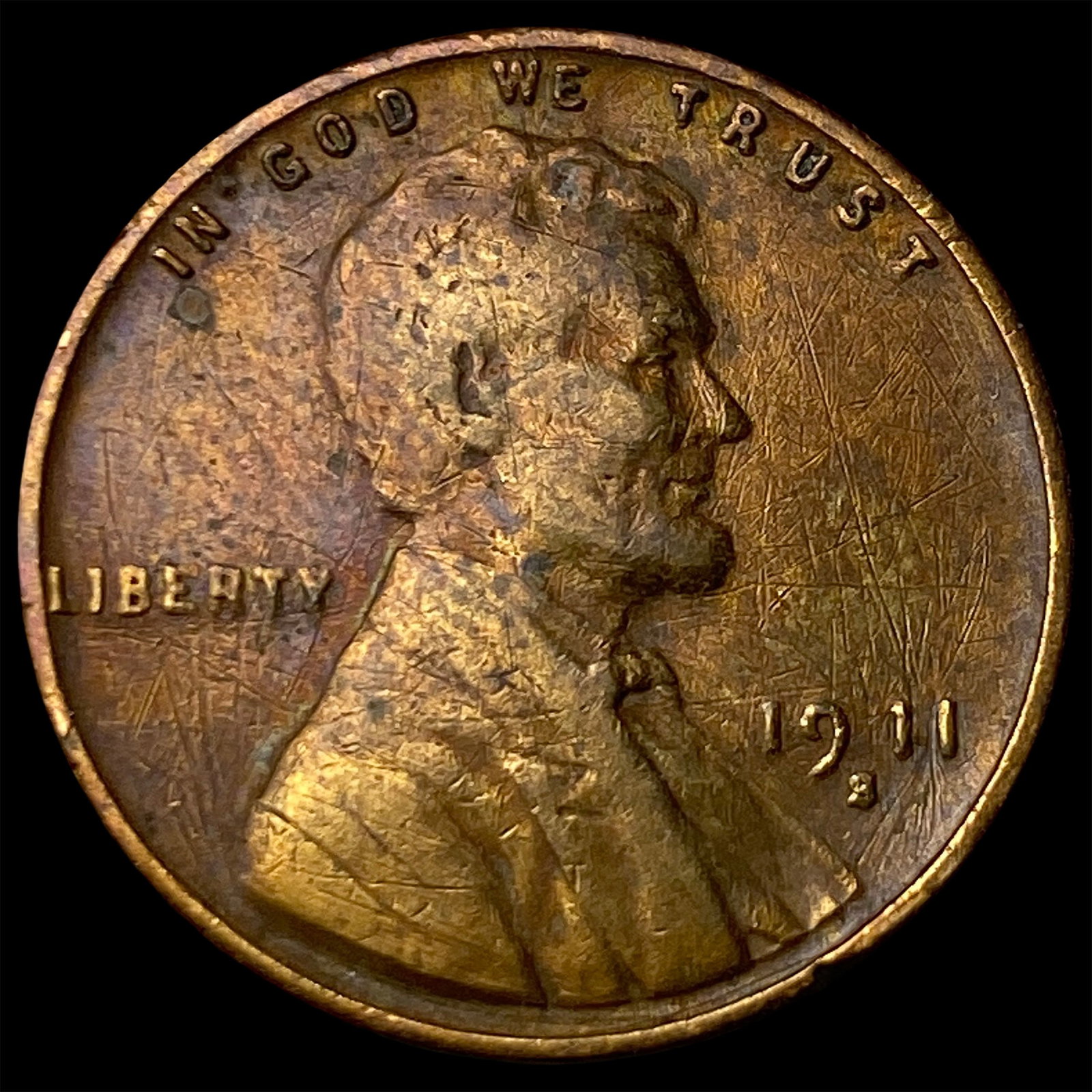 1941-S Lincoln Wheat Cent NEARLY UNCIRCULATED (1 of 2)