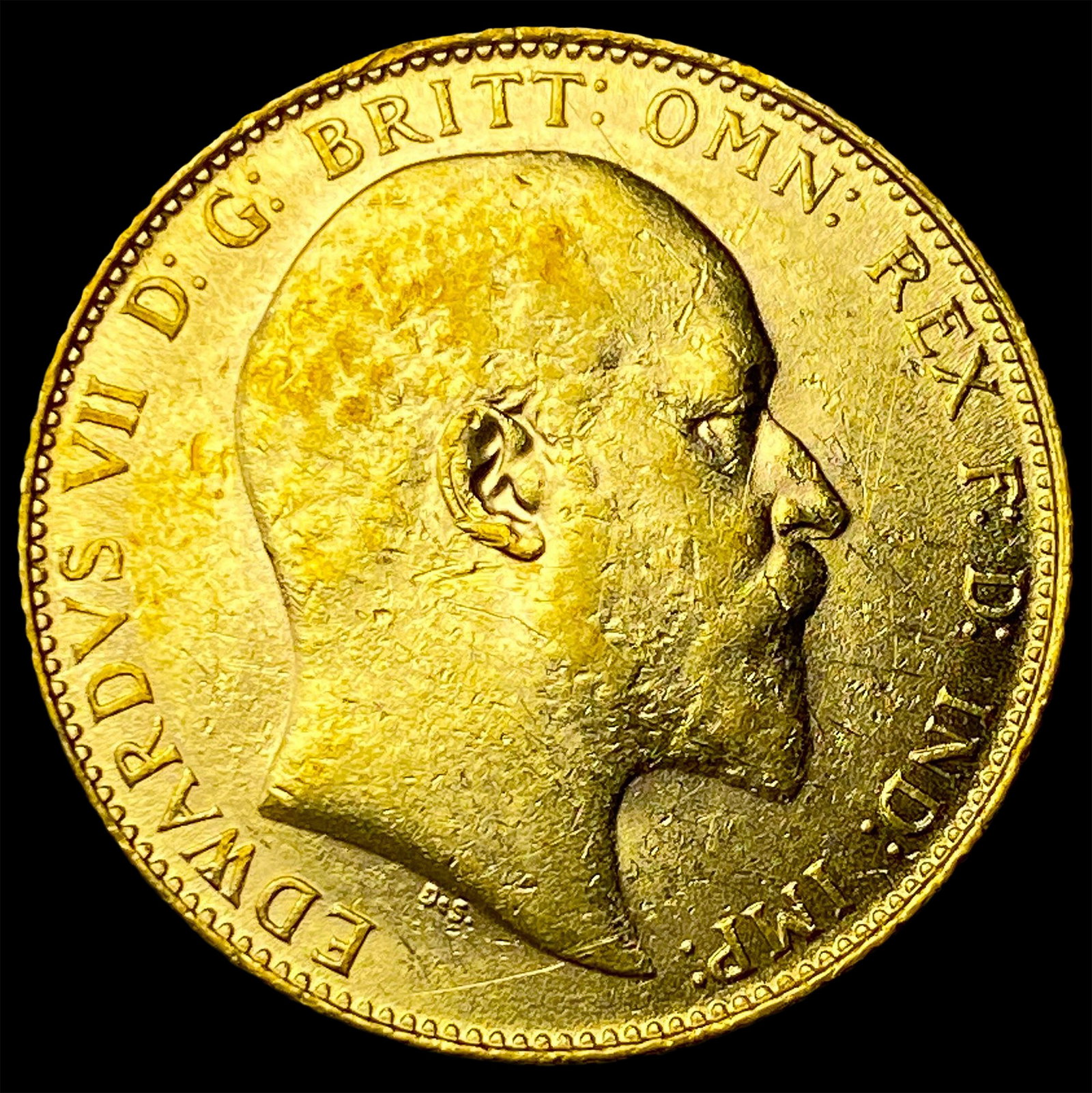 1907 Great Britain Gold Sovereign .2355oz Edward VII UNCIRCULATED (1 of 2)