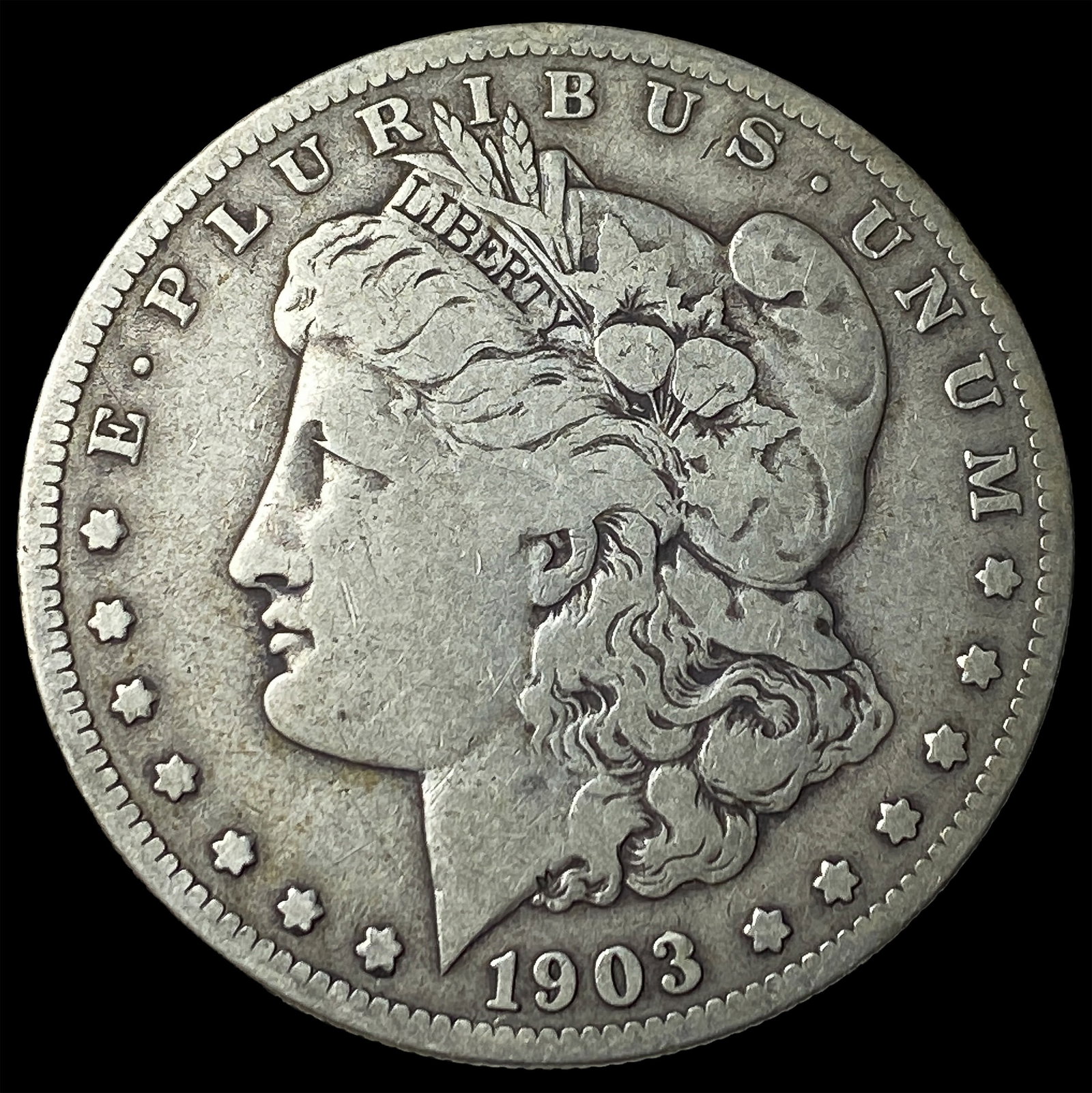 1903-S Silver Morgan Dollar NICELY CIRCULATED (1 of 2)
