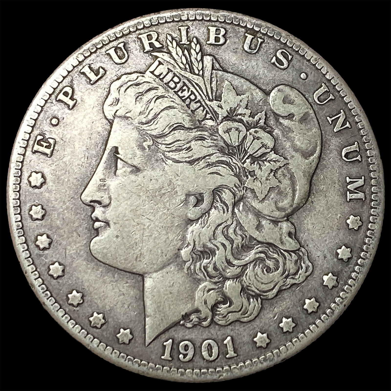 1901-S Silver Morgan Dollar LIGHTLY CIRCULATED (1 of 2)