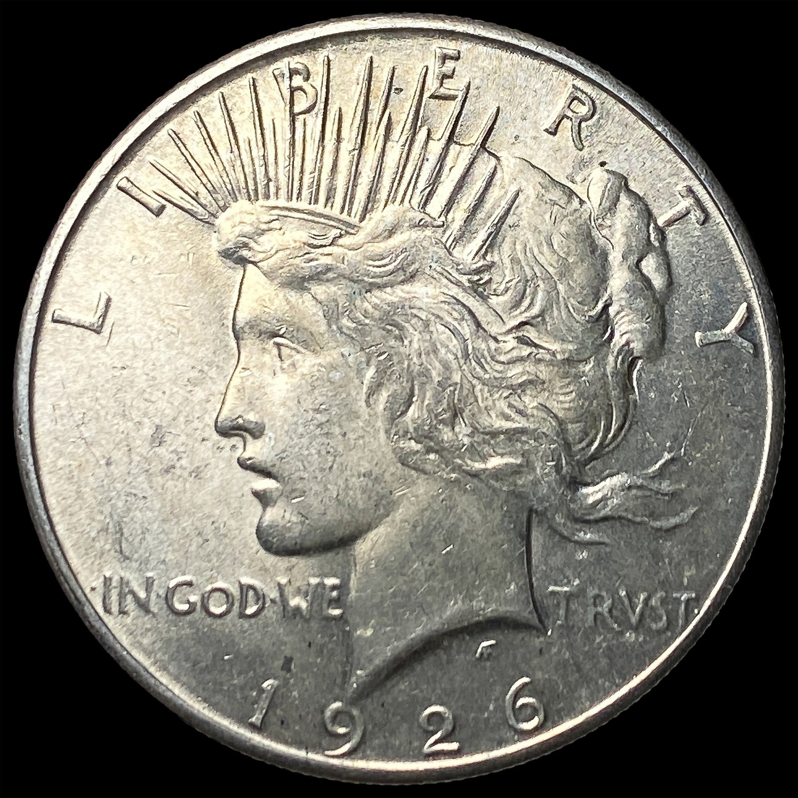 1926-S Silver Peace Dollar UNCIRCULATED: 1926-S Silver Peace Dollar UNCIRCULATED