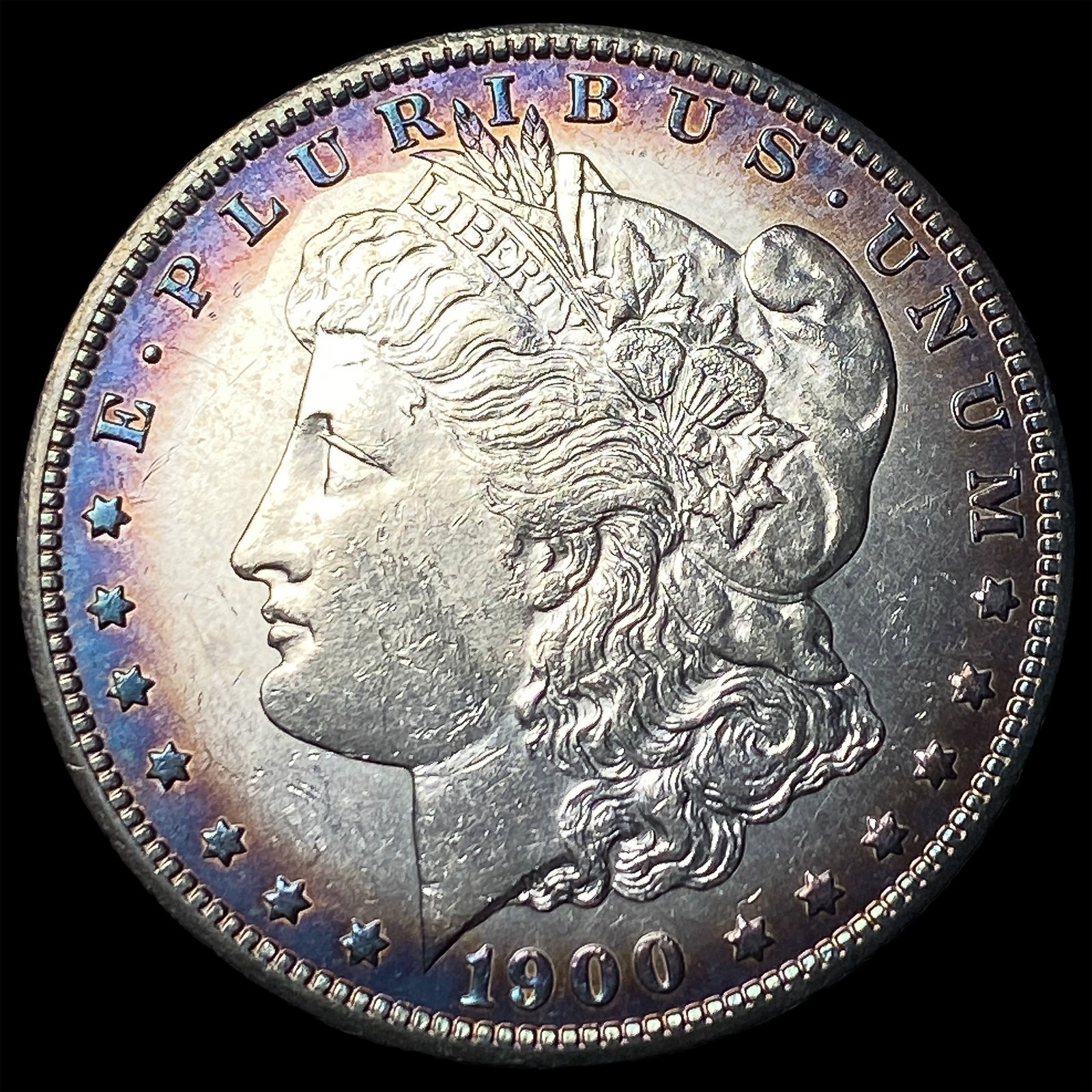1900-S Silver Morgan Dollar CLOSELY UNCIRCULATED: 1900-S Silver Morgan Dollar CLOSELY UNCIRCULATED