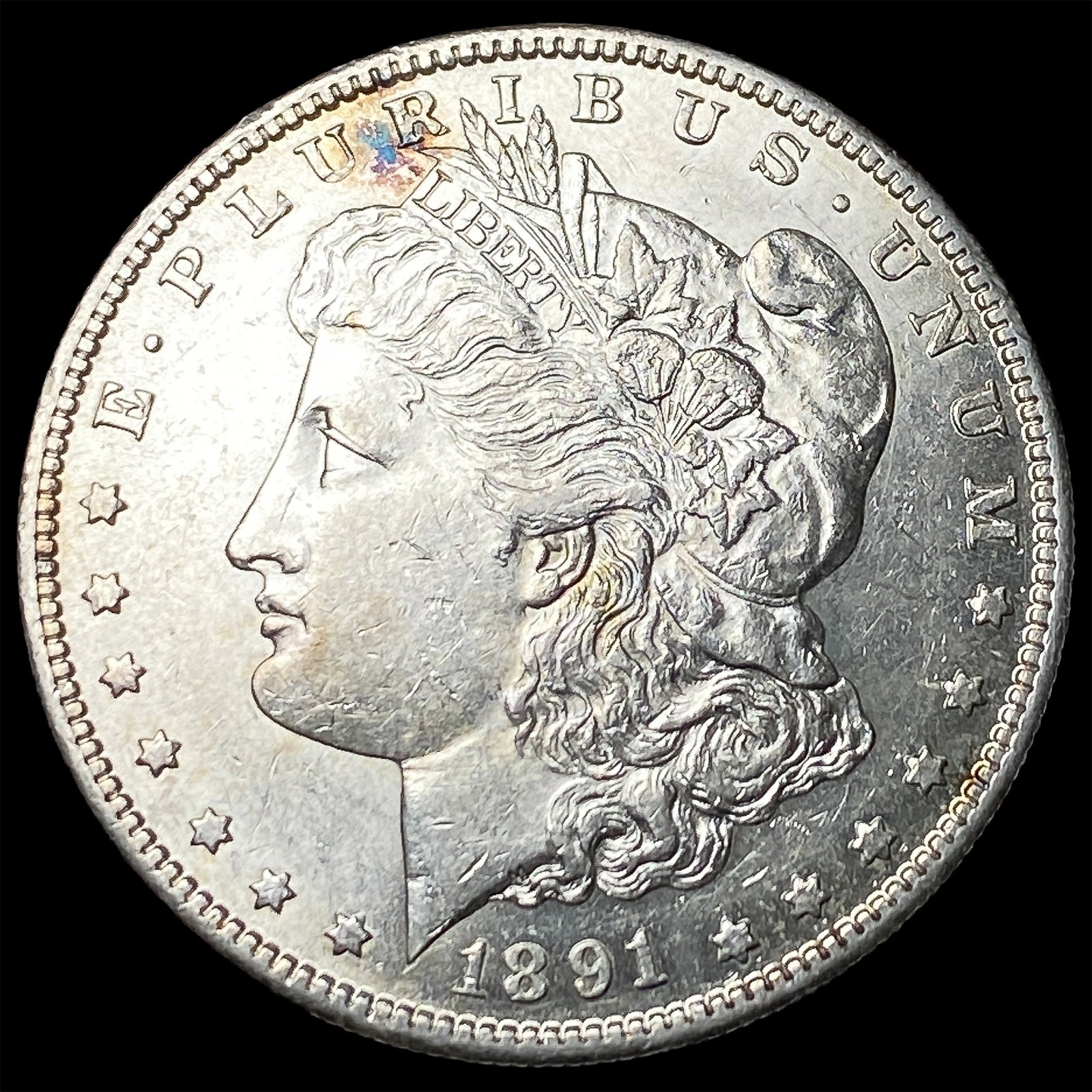 1891-S Silver Morgan Dollar UNCIRCULATED: 1891-S Silver Morgan Dollar UNCIRCULATED