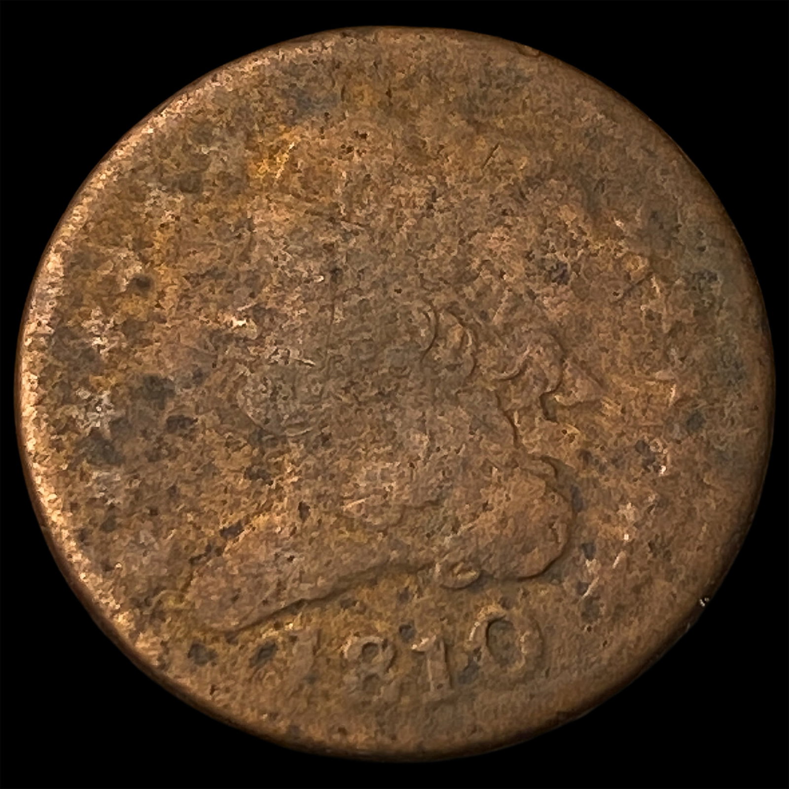 1809 Classic Head Half Cent NICELY CIRCULATED (1 of 2)