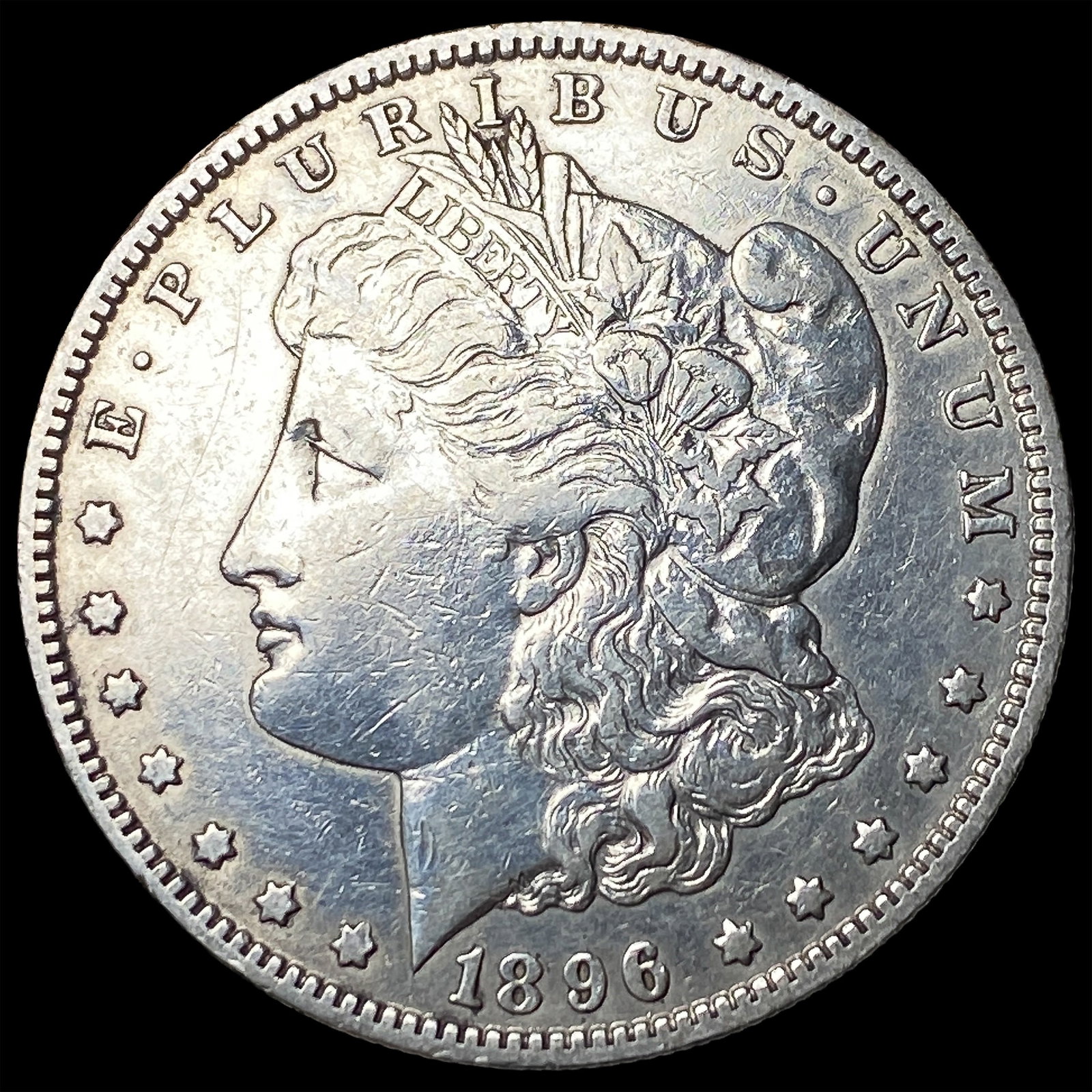 1896-O Silver Morgan Dollar CLOSELY UNCIRCULATED: 1896-O Silver Morgan Dollar CLOSELY UNCIRCULATED