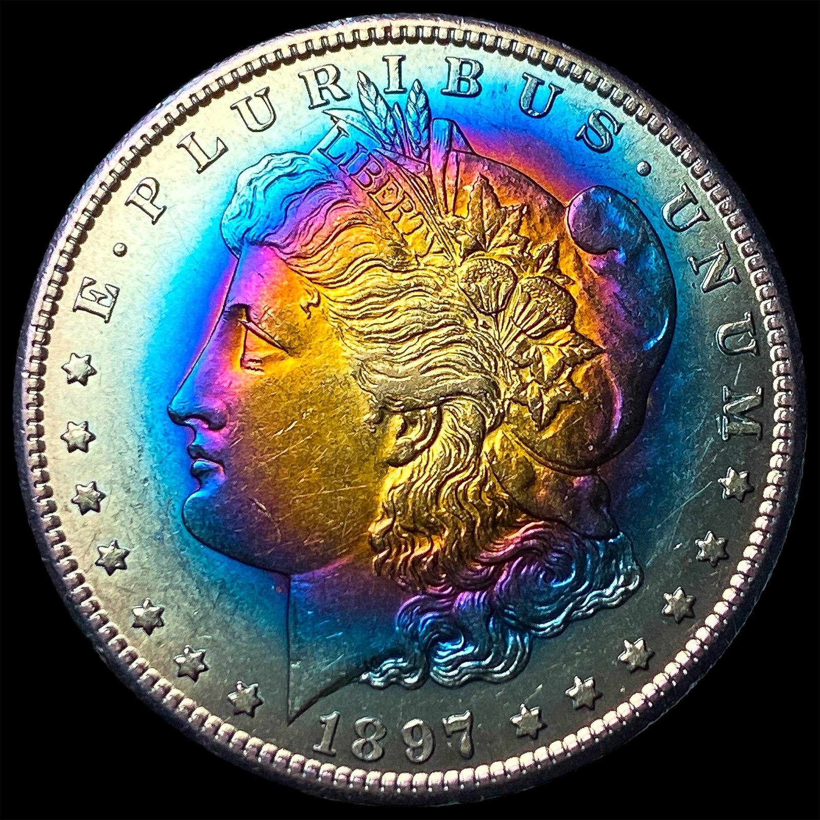1897-S Silver Morgan Dollar UNCIRCULATED: 1897-S Silver Morgan Dollar UNCIRCULATED