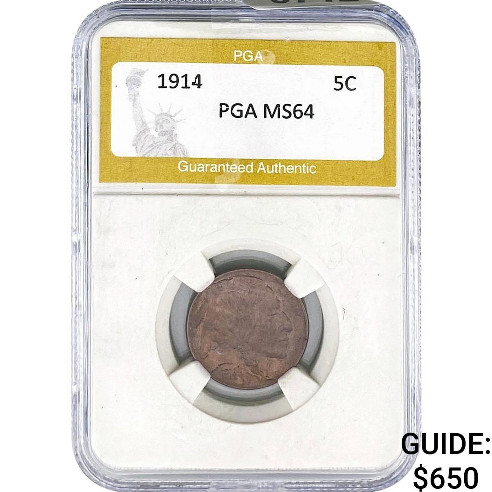 1914 Buffalo Nickel PGA MS64 (1 of 2)