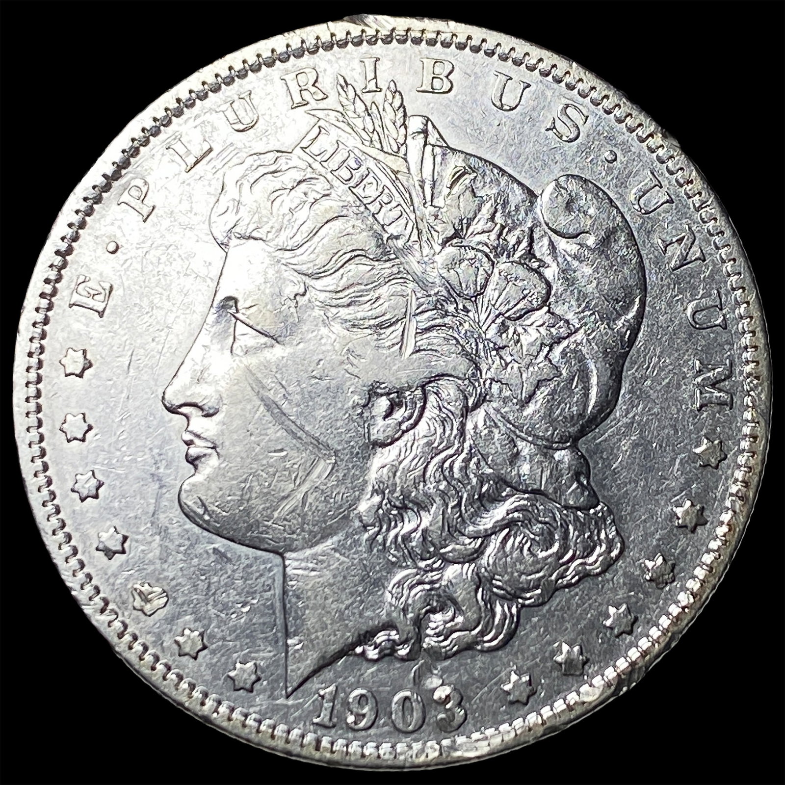 1903-S Silver Morgan Dollar NEARLY UNCIRCULATED (1 of 2)